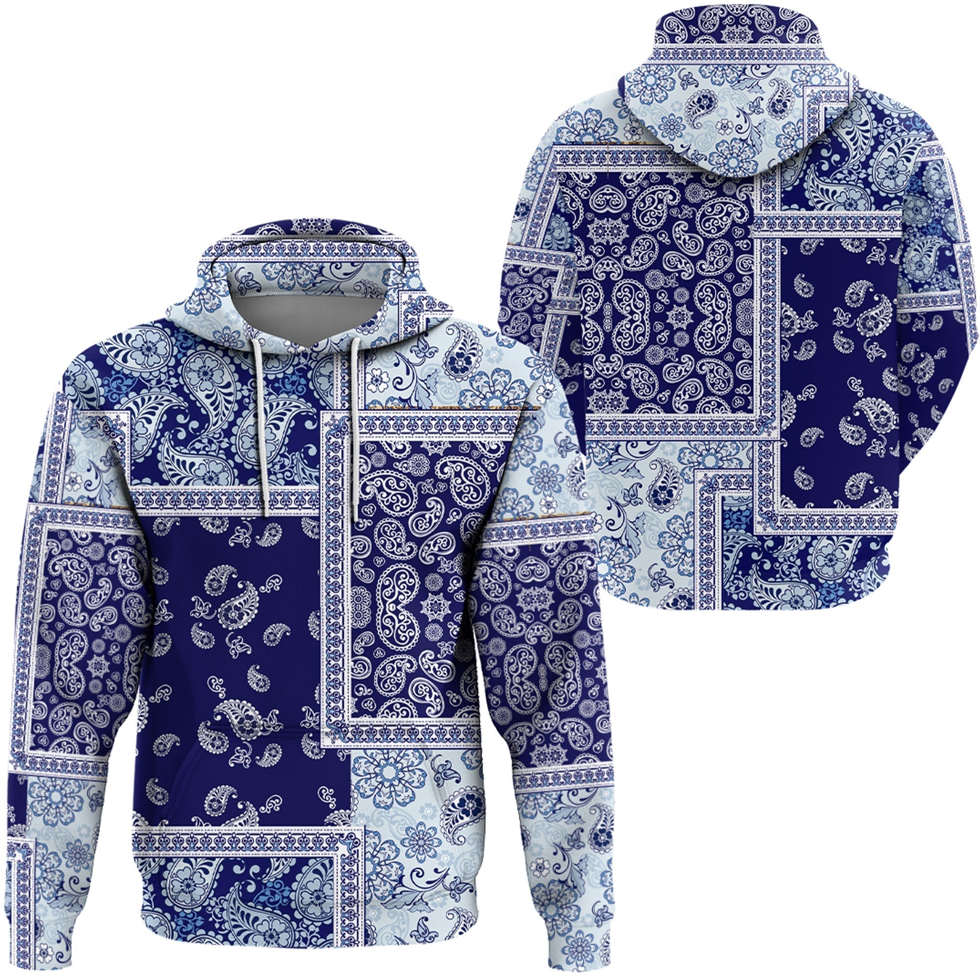 Paisley Bandana Hoodie Pattern Seamless Ver.60 RLT13
