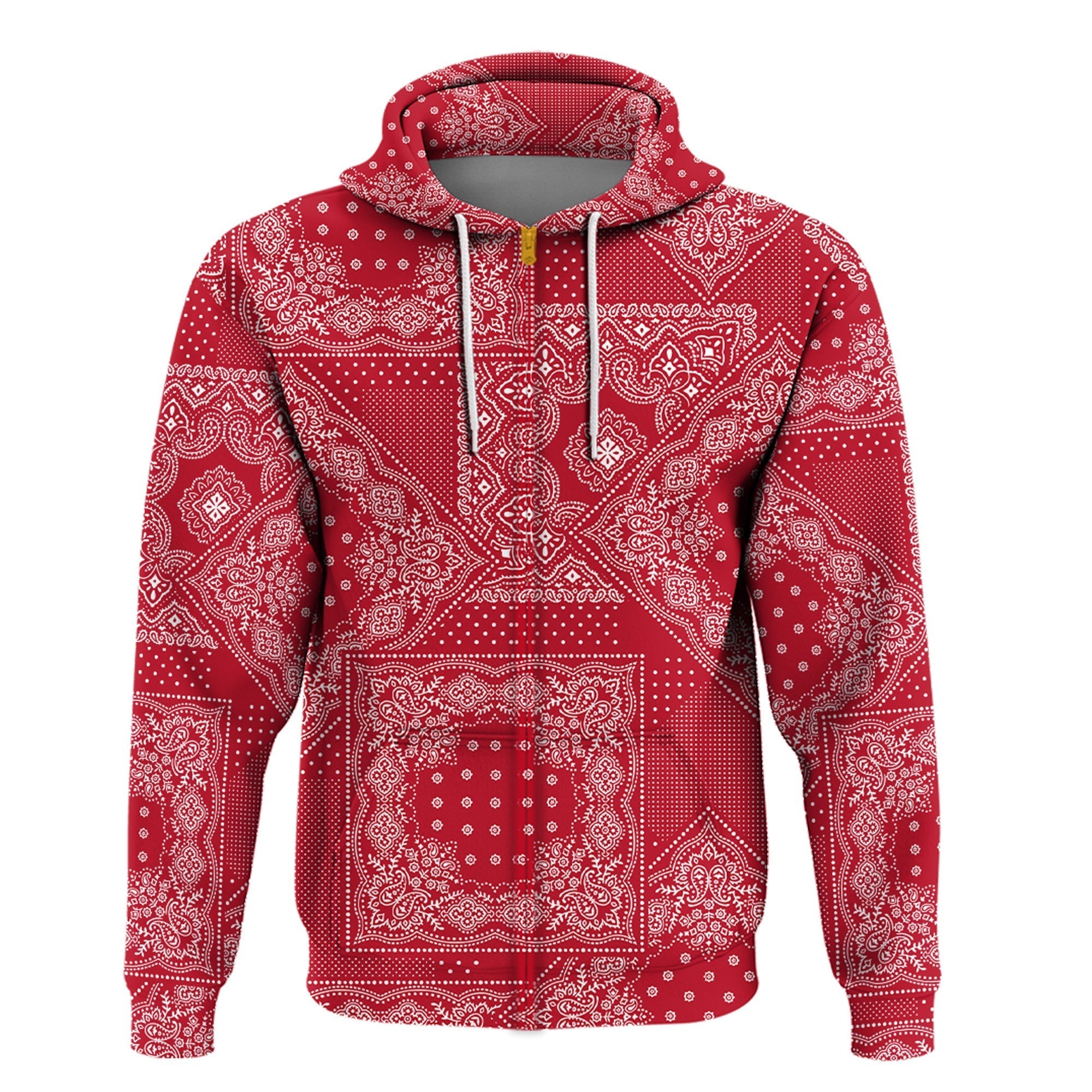 Paisley Bandana Hoodie Pattern Seamless Ver.64 RLT13