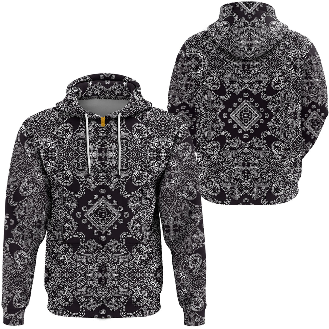 Paisley Bandana Hoodie Pattern Seamless Ver.70 RLT13