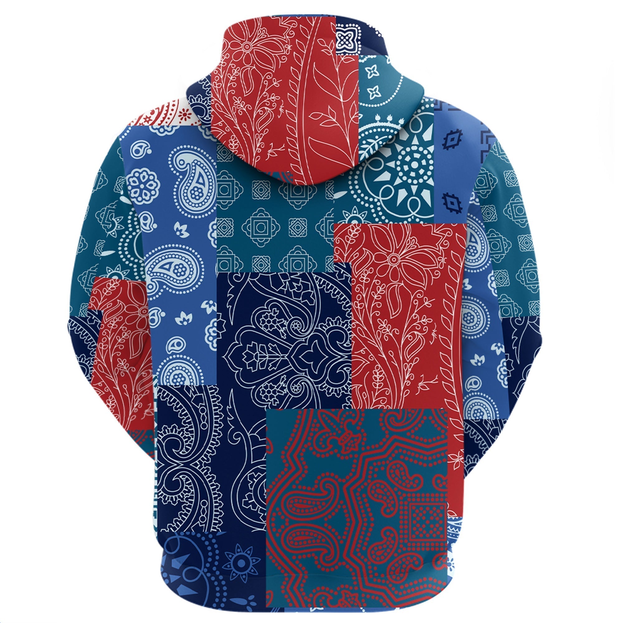 Paisley Bandana Hoodie Pattern Seamless Ver.63 RLT13