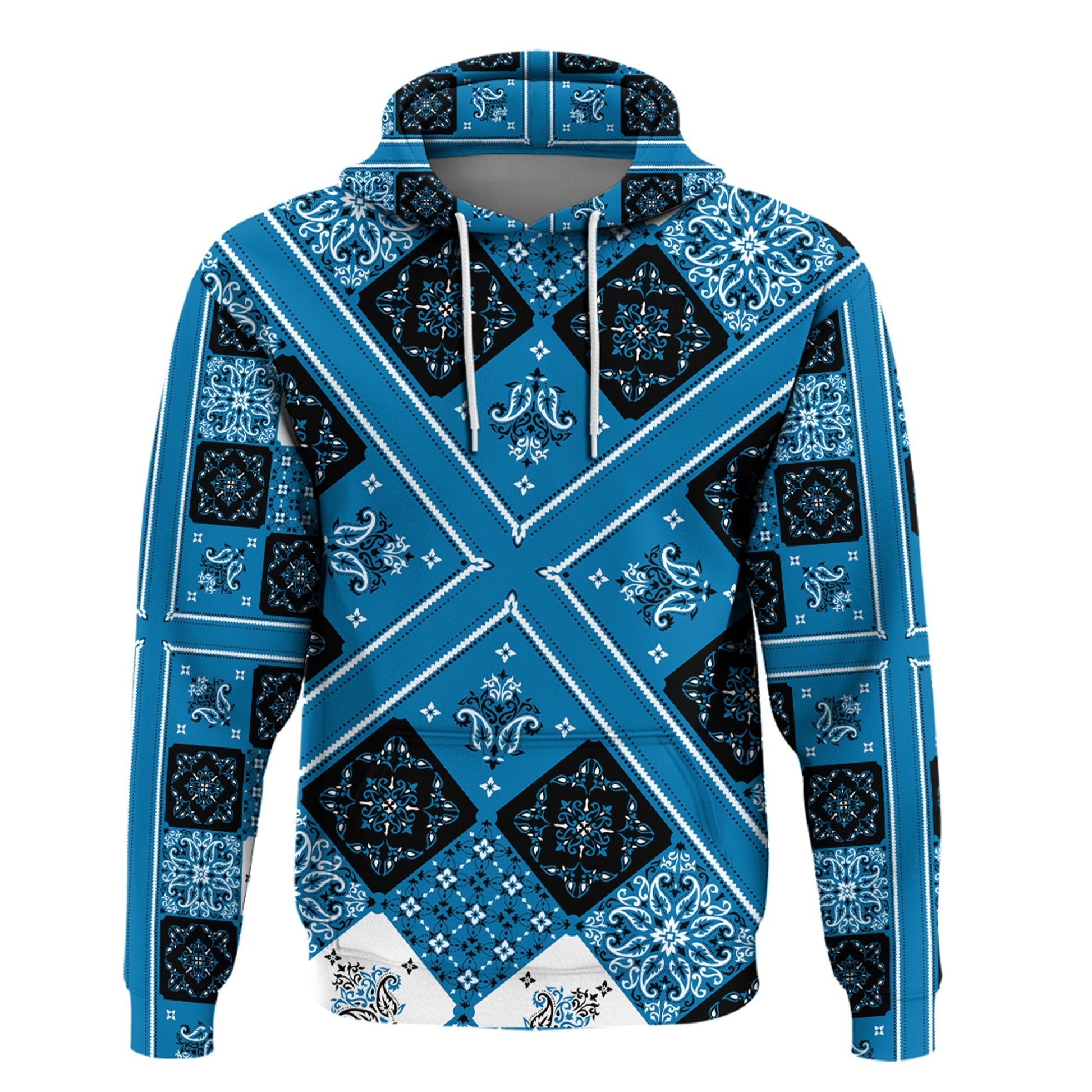 Paisley Bandana Hoodie Pattern Seamless Ver.73 RLT13