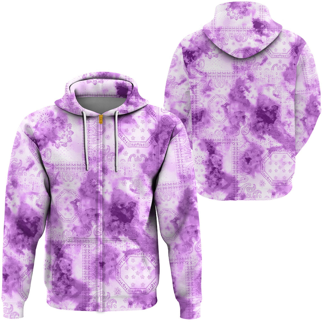 Paisley Bandana Hoodie Pattern Seamless Ver.57 RLT13
