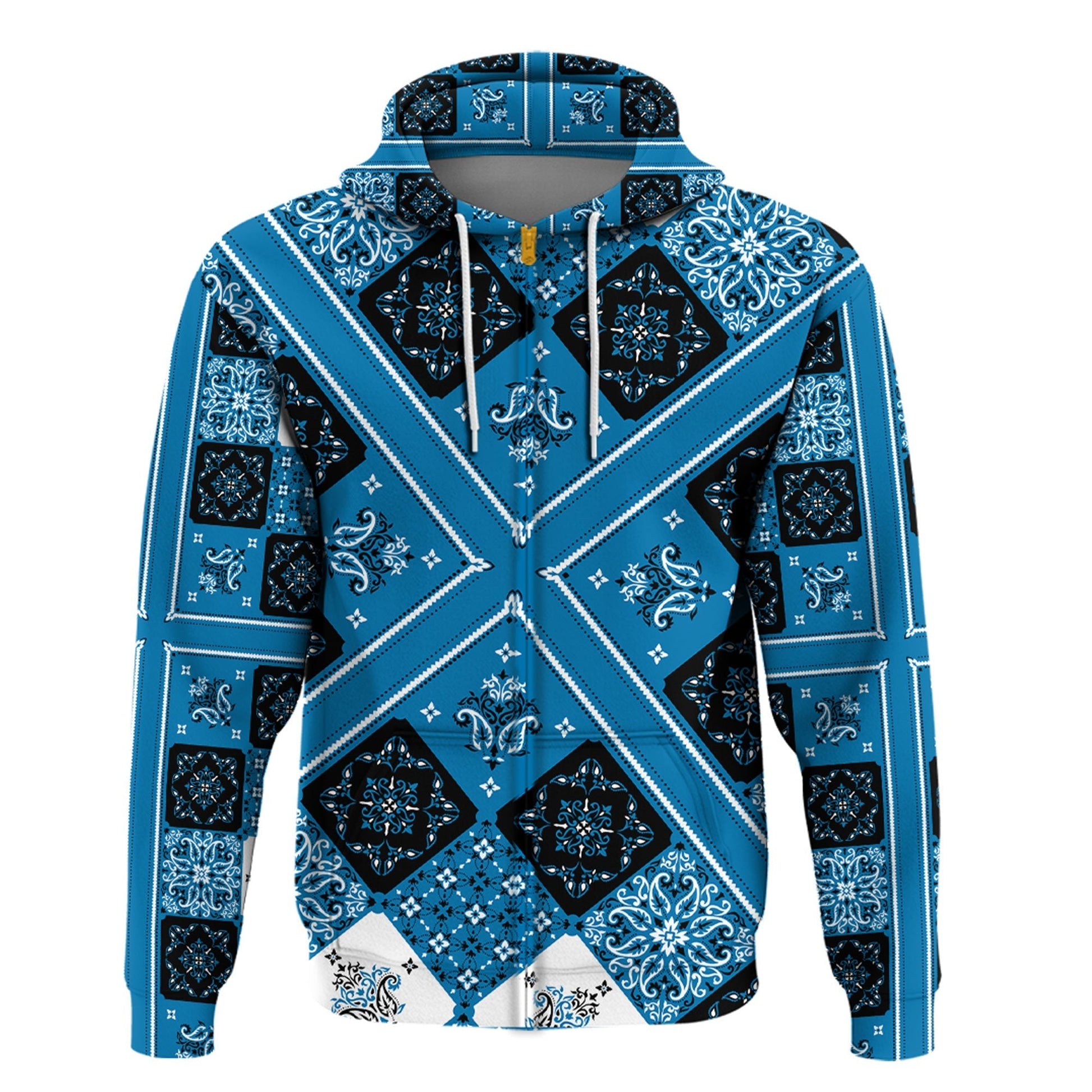 Paisley Bandana Hoodie Pattern Seamless Ver.73 RLT13