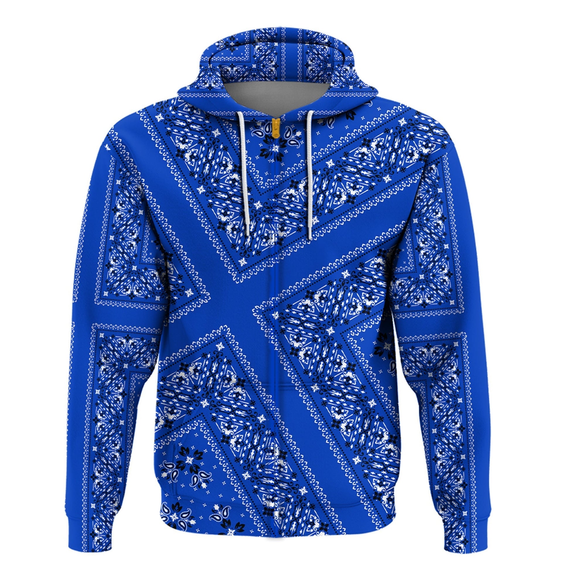Paisley Bandana Hoodie Pattern Seamless Ver.79 RLT13
