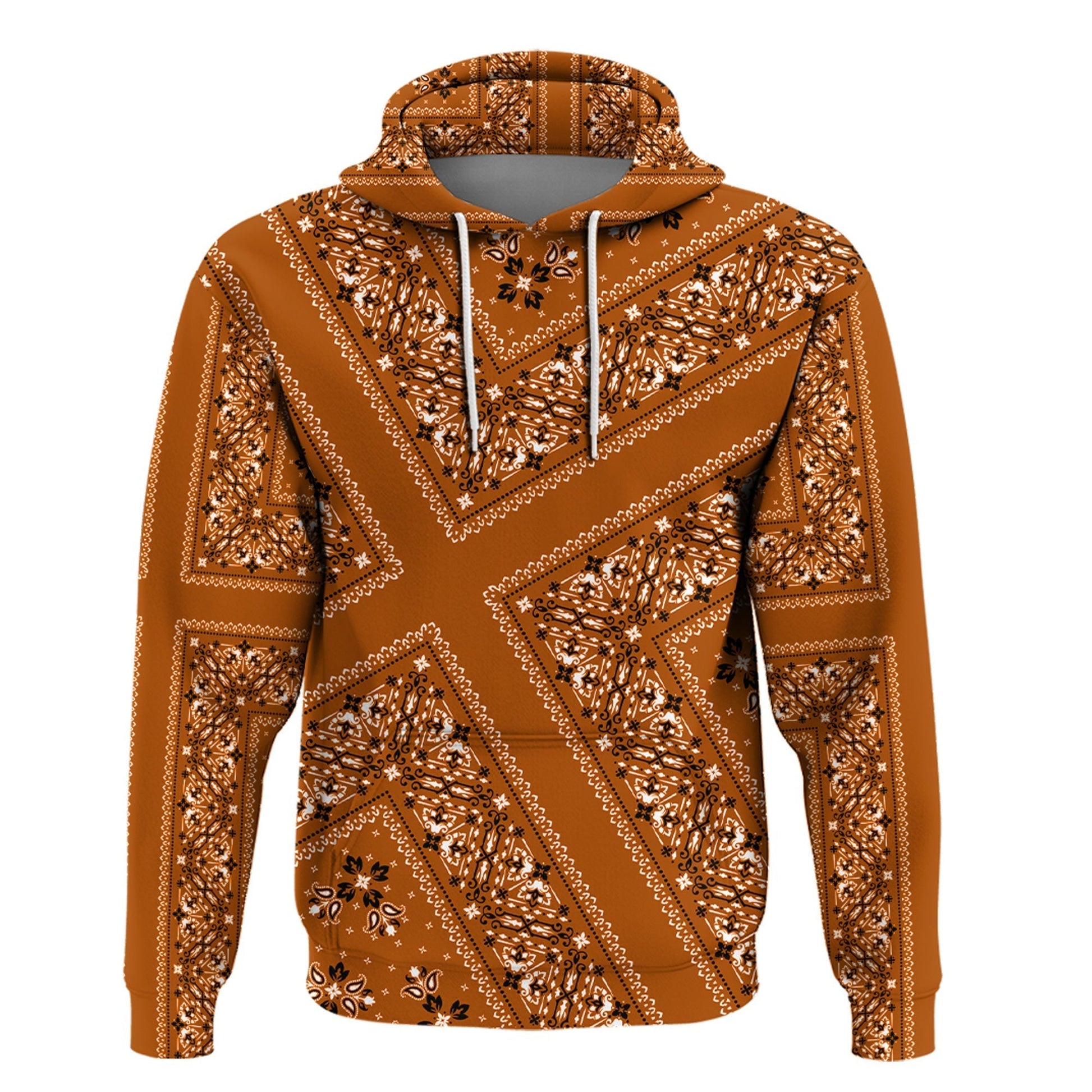 Paisley Bandana Hoodie Pattern Seamless Ver.78 RLT13