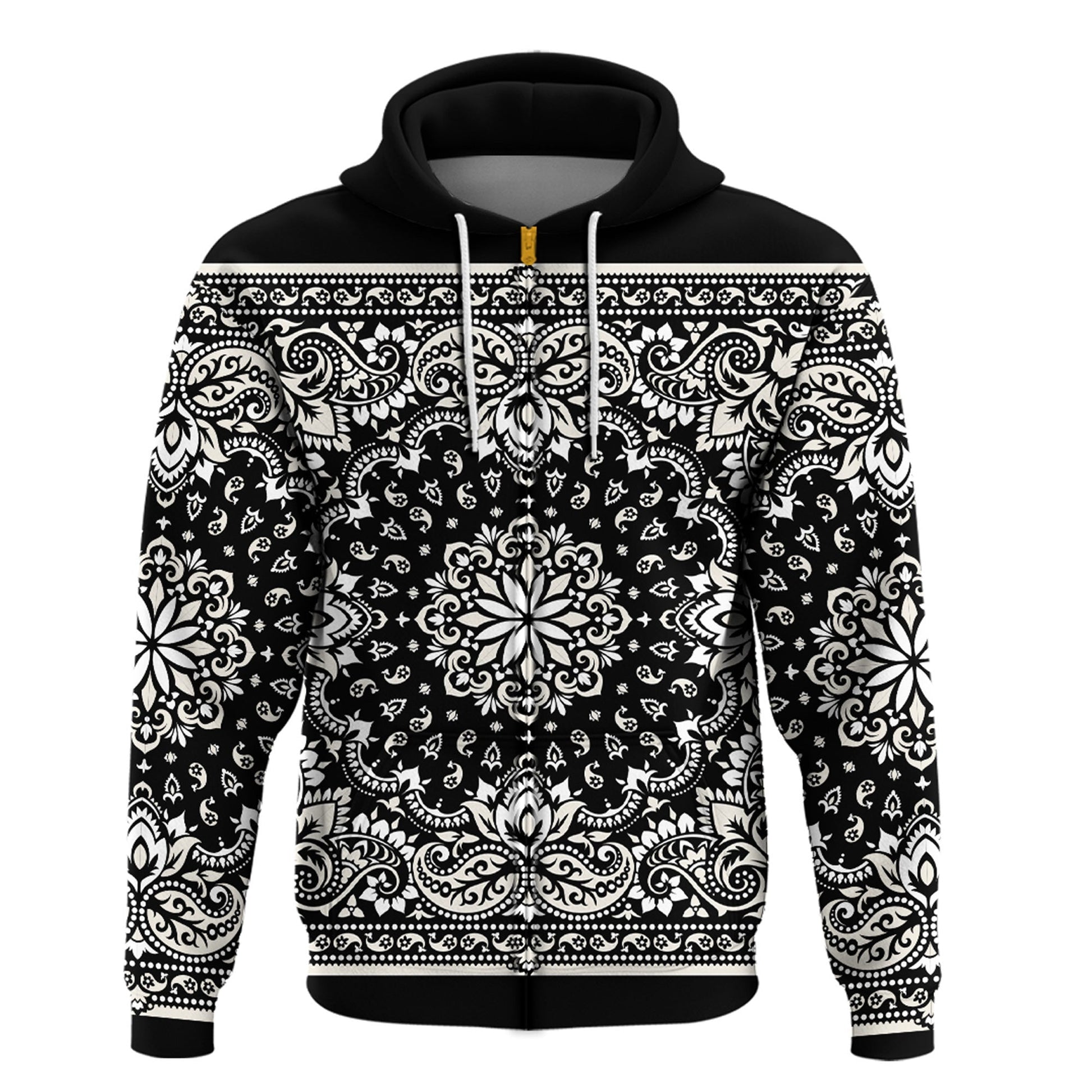 Paisley Bandana Hoodie Pattern Seamless Ver.62 RLT13