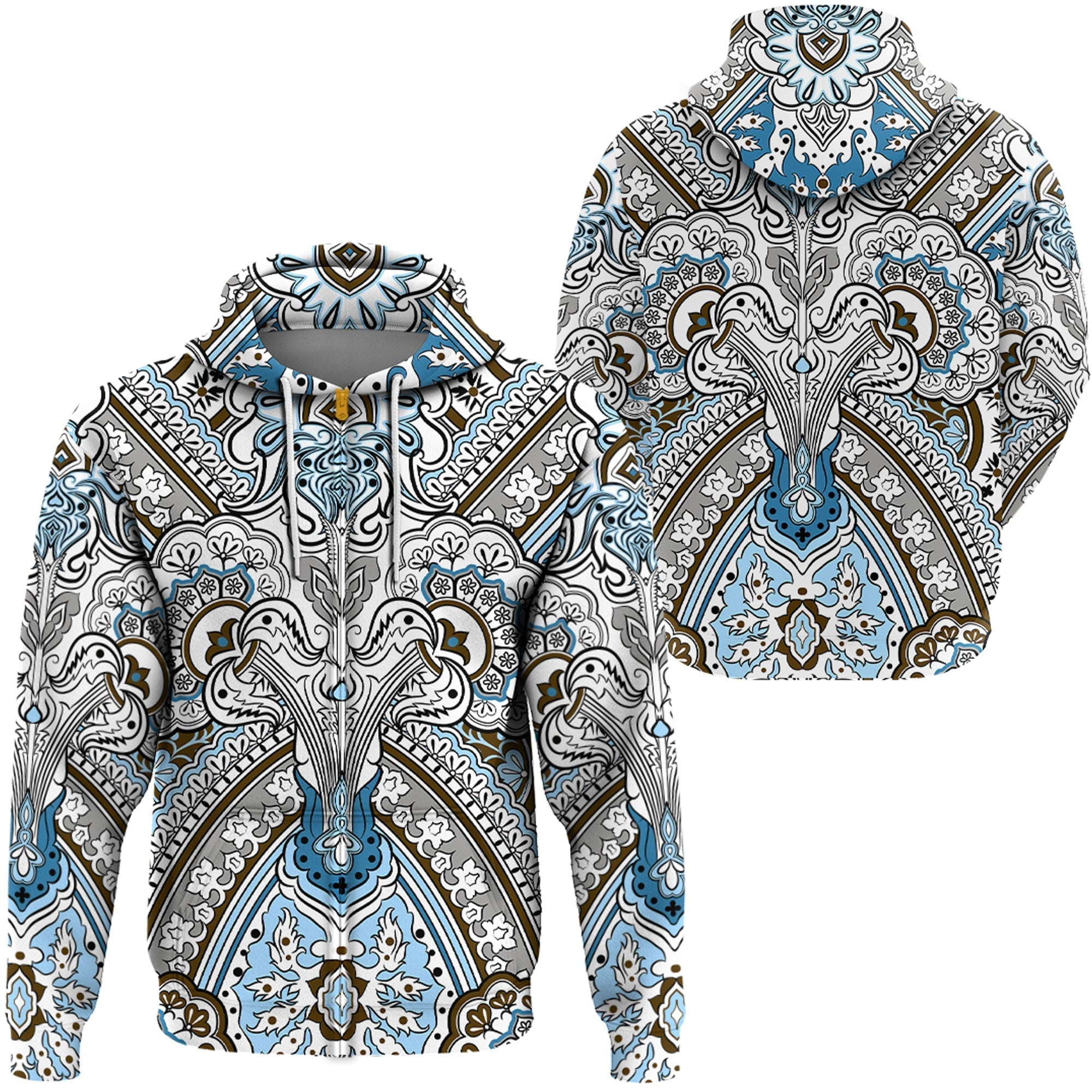 Paisley Bandana Hoodie Pattern Seamless Ver.58 RLT13