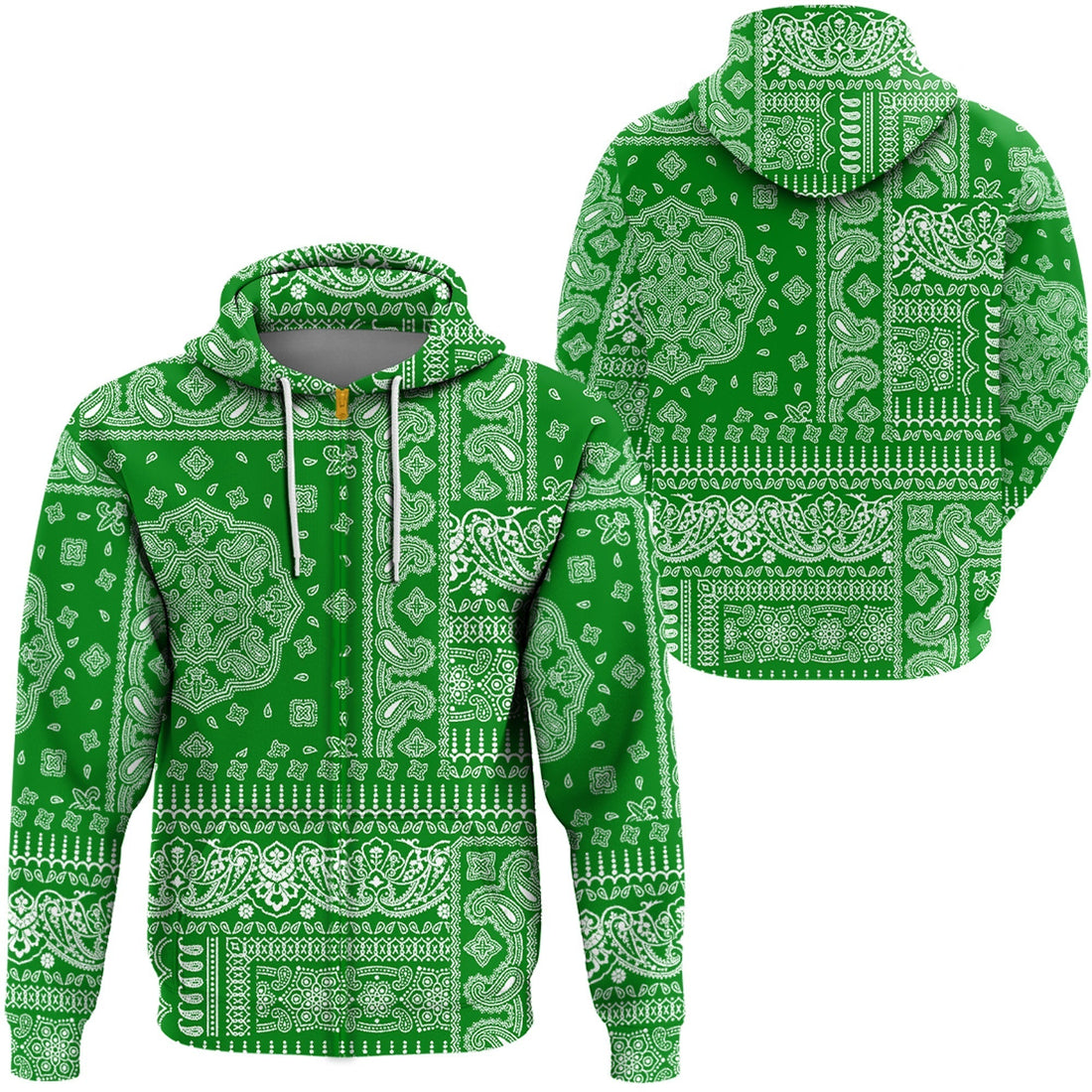 Paisley Bandana Hoodie Pattern Seamless Ver.76 RLT13