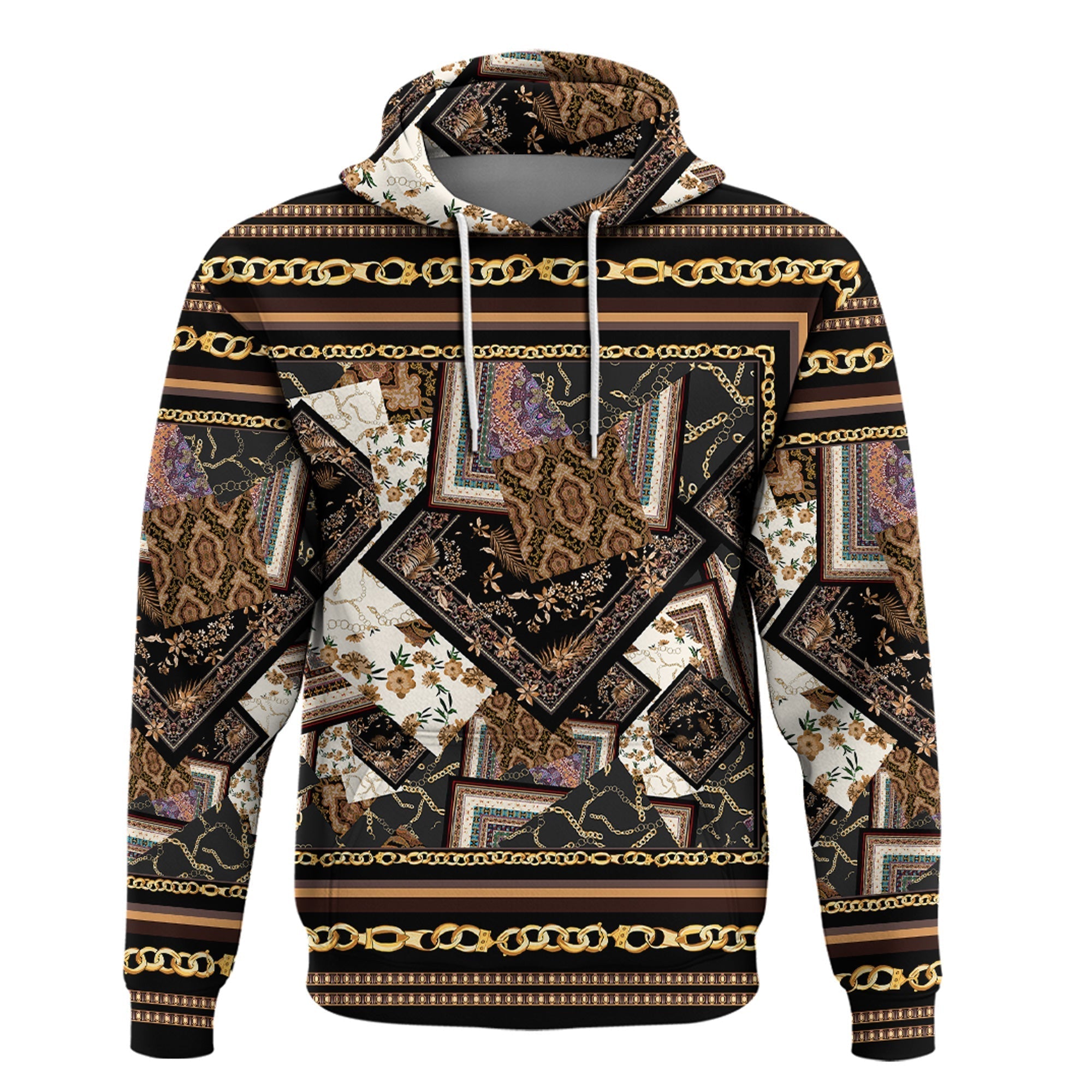 Paisley Bandana Hoodie Pattern Seamless Ver.88 RLT13