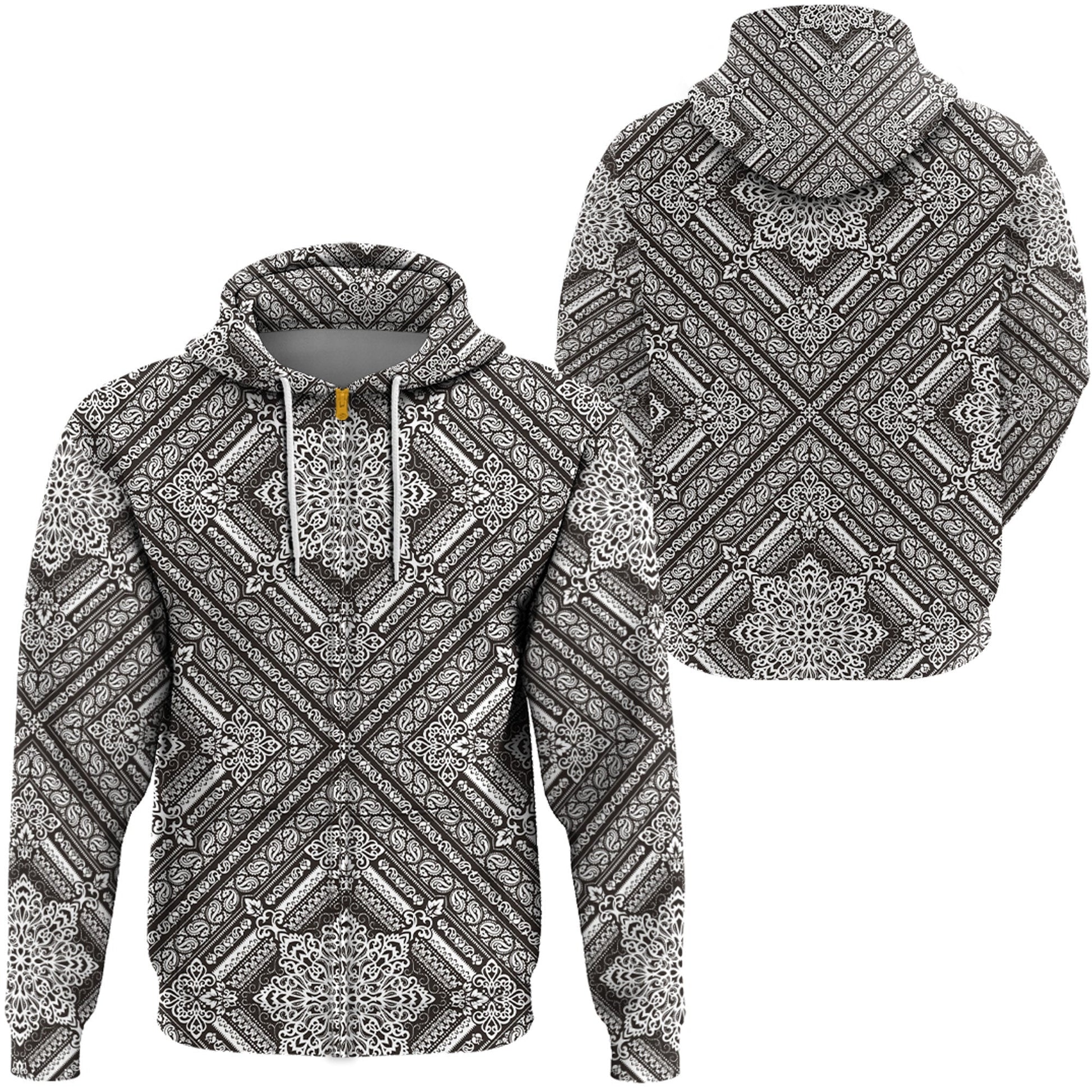 Paisley Bandana Hoodie Pattern Seamless Ver.68 RLT13