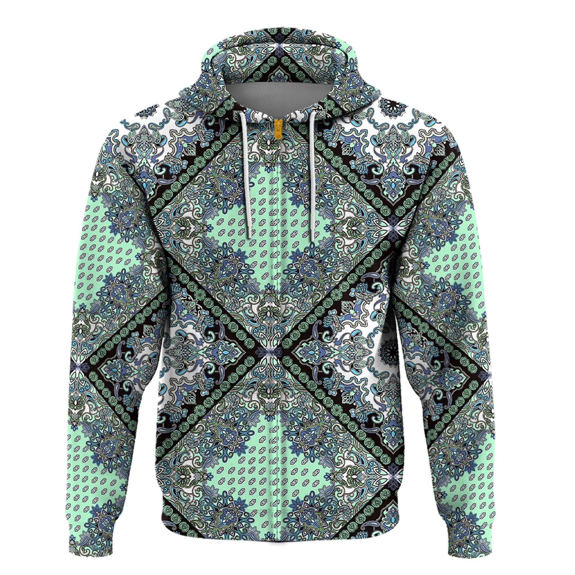 Paisley Bandana Hoodie Pattern Seamless Ver.96 RLT13