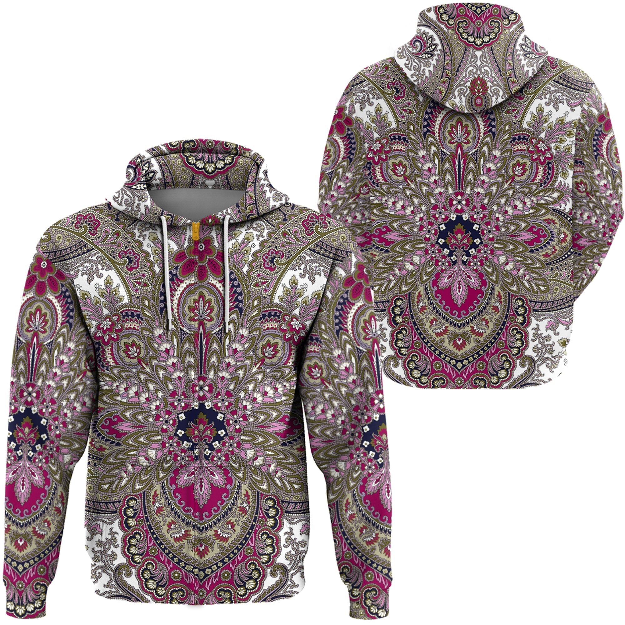Paisley Bandana Hoodie Pattern Seamless Ver.43 RLT13