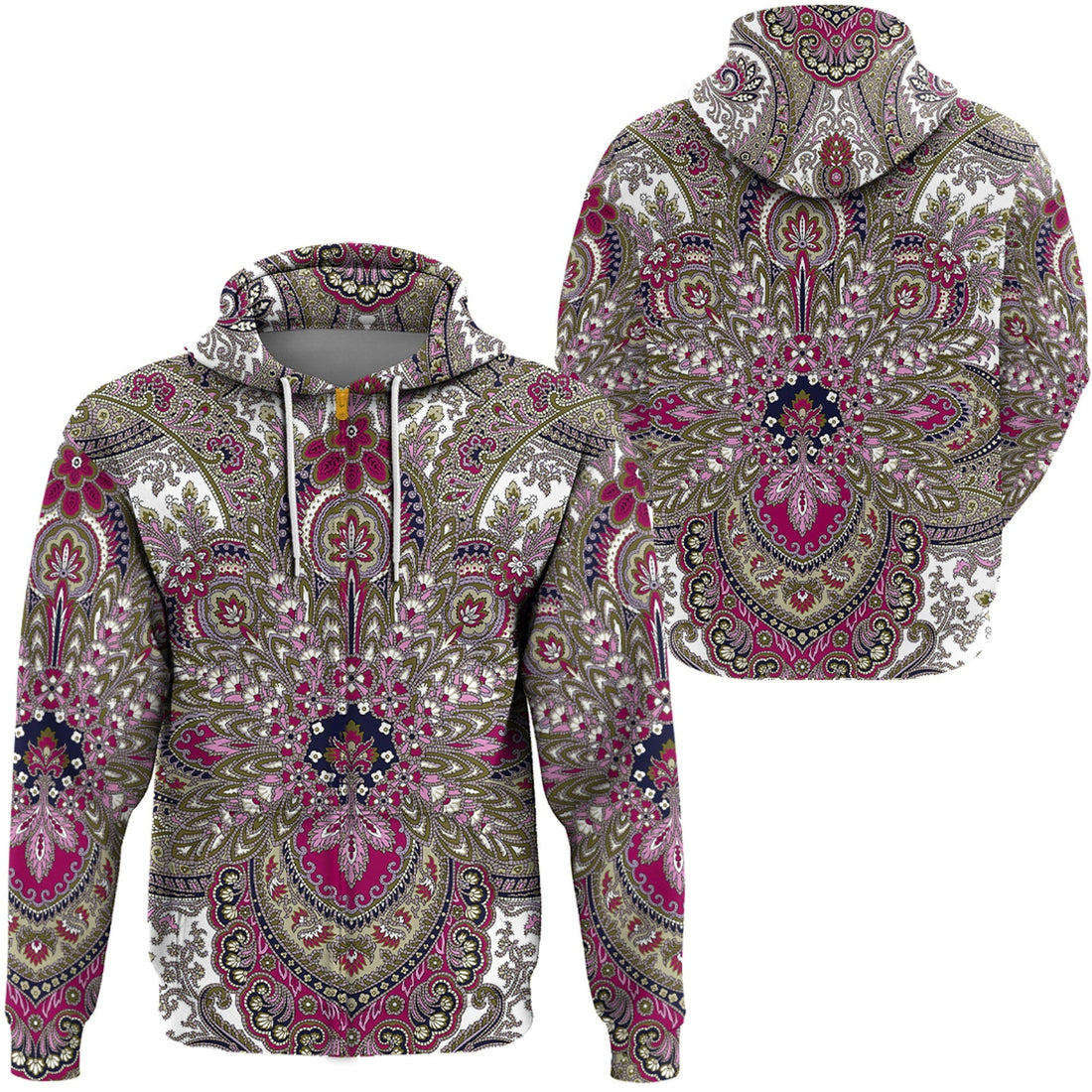 Paisley Bandana Hoodie Pattern Seamless Ver.43 RLT13