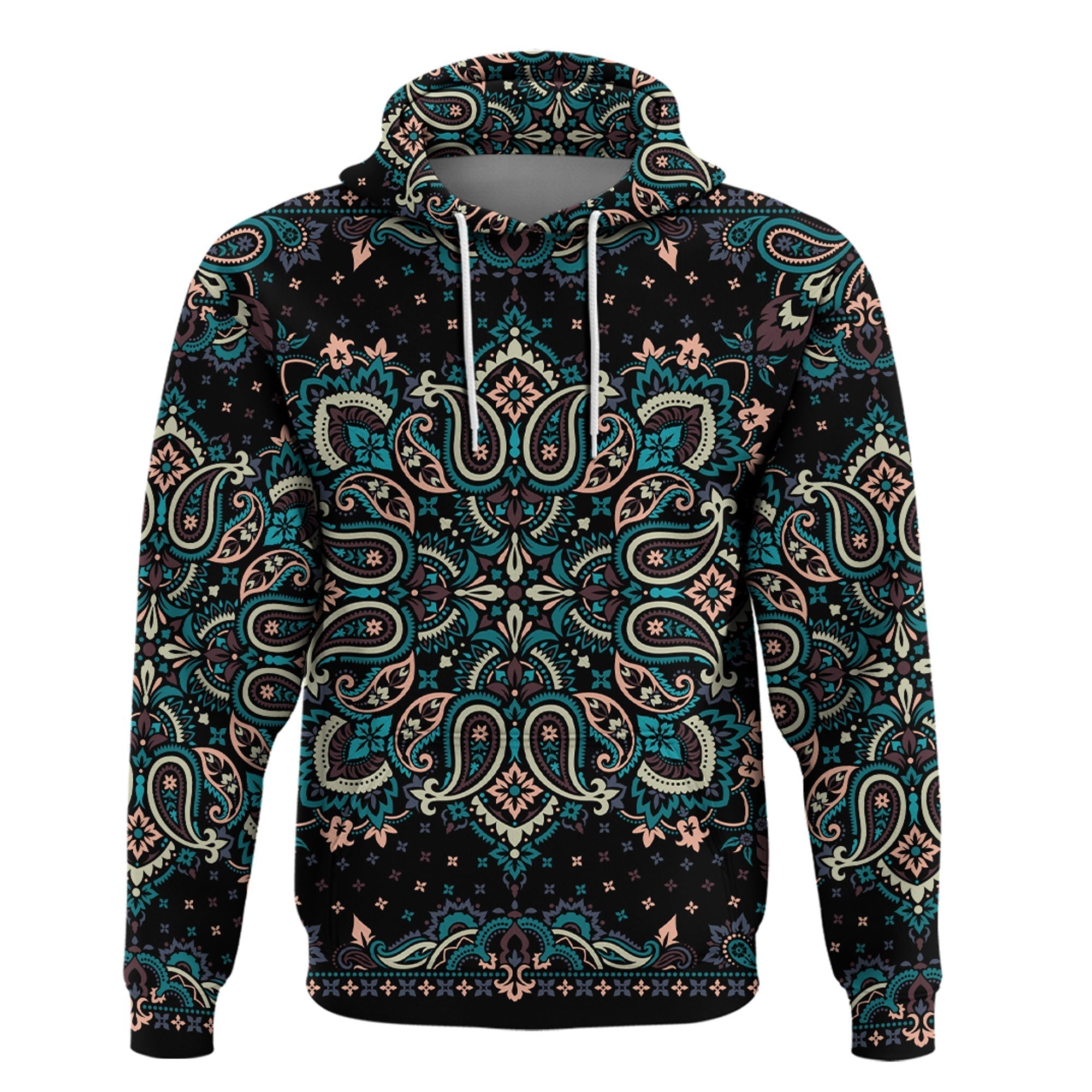 Paisley Bandana Hoodie Pattern Seamless Ver.32 RLT13