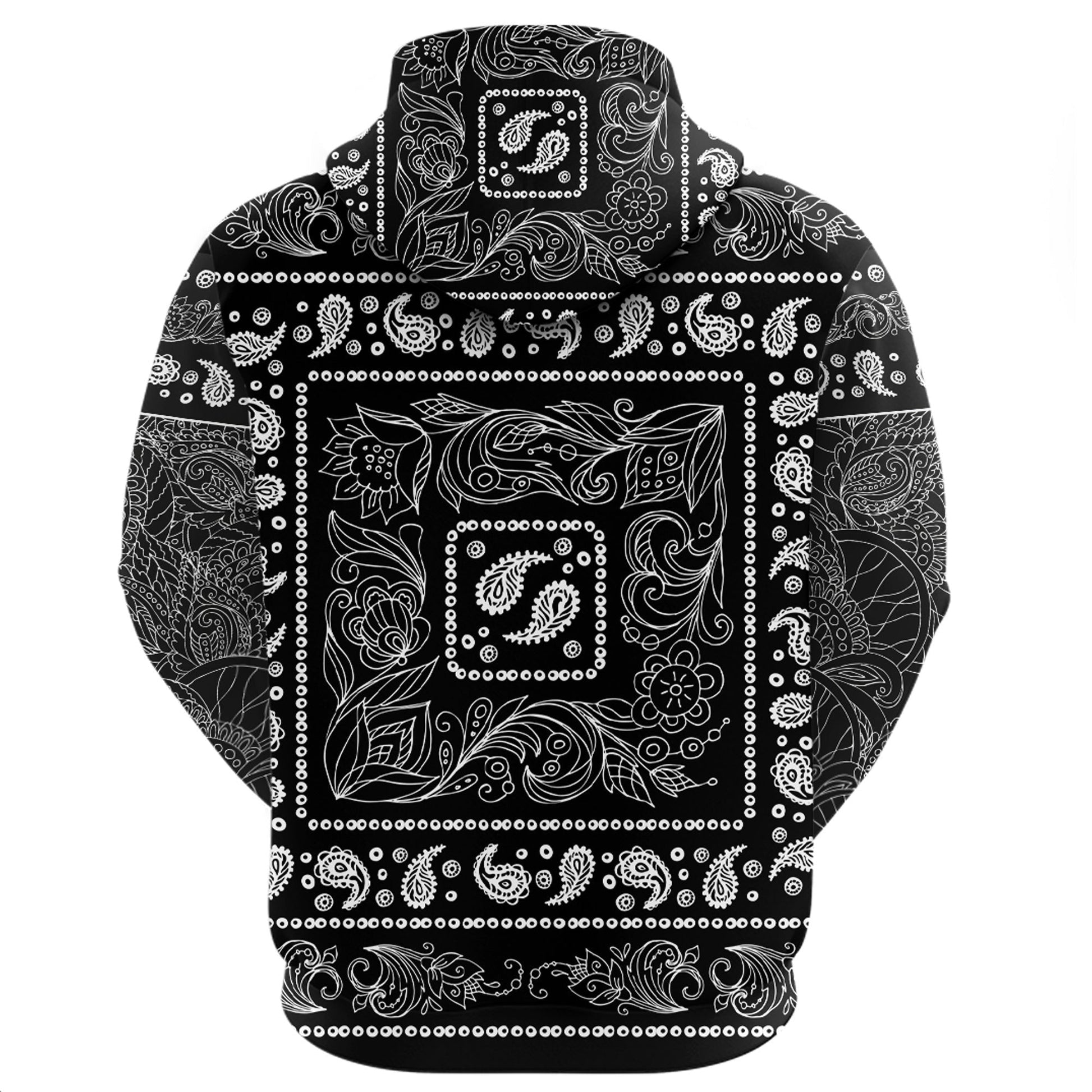 Paisley Bandana Hoodie Pattern Seamless Ver.54 RLT13