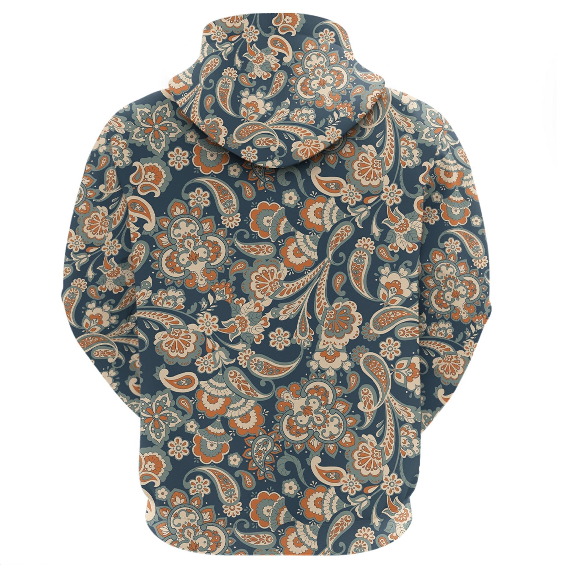 Paisley Bandana Hoodie Pattern Seamless Ver.33 RLT13