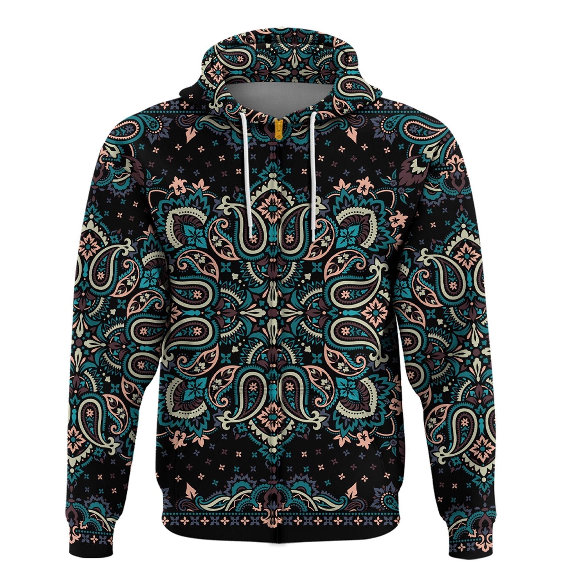 Paisley Bandana Hoodie Pattern Seamless Ver.32 RLT13