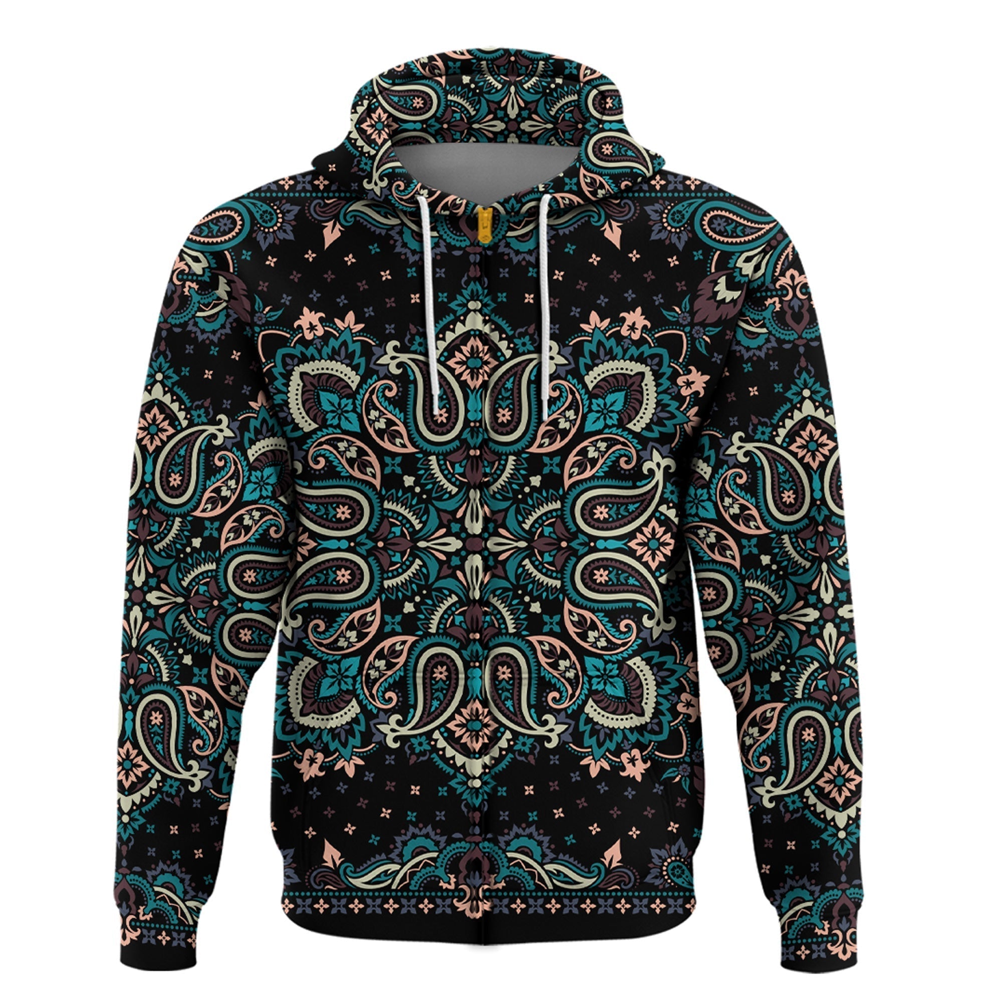 Paisley Bandana Hoodie Pattern Seamless Ver.32 RLT13