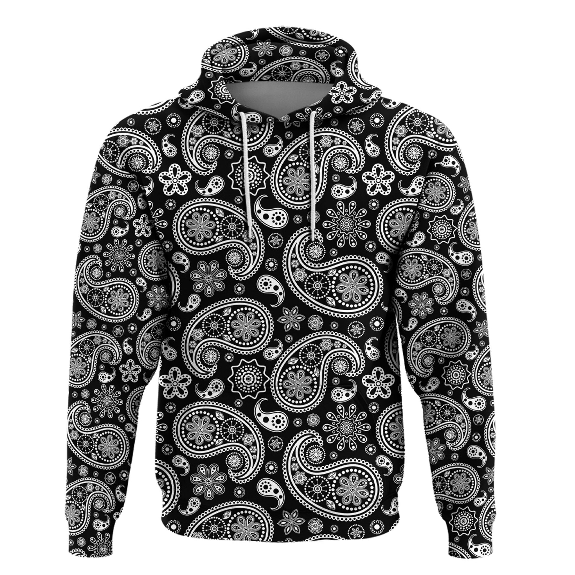 Paisley Bandana Hoodie Pattern Seamless Ver.35 RLT13