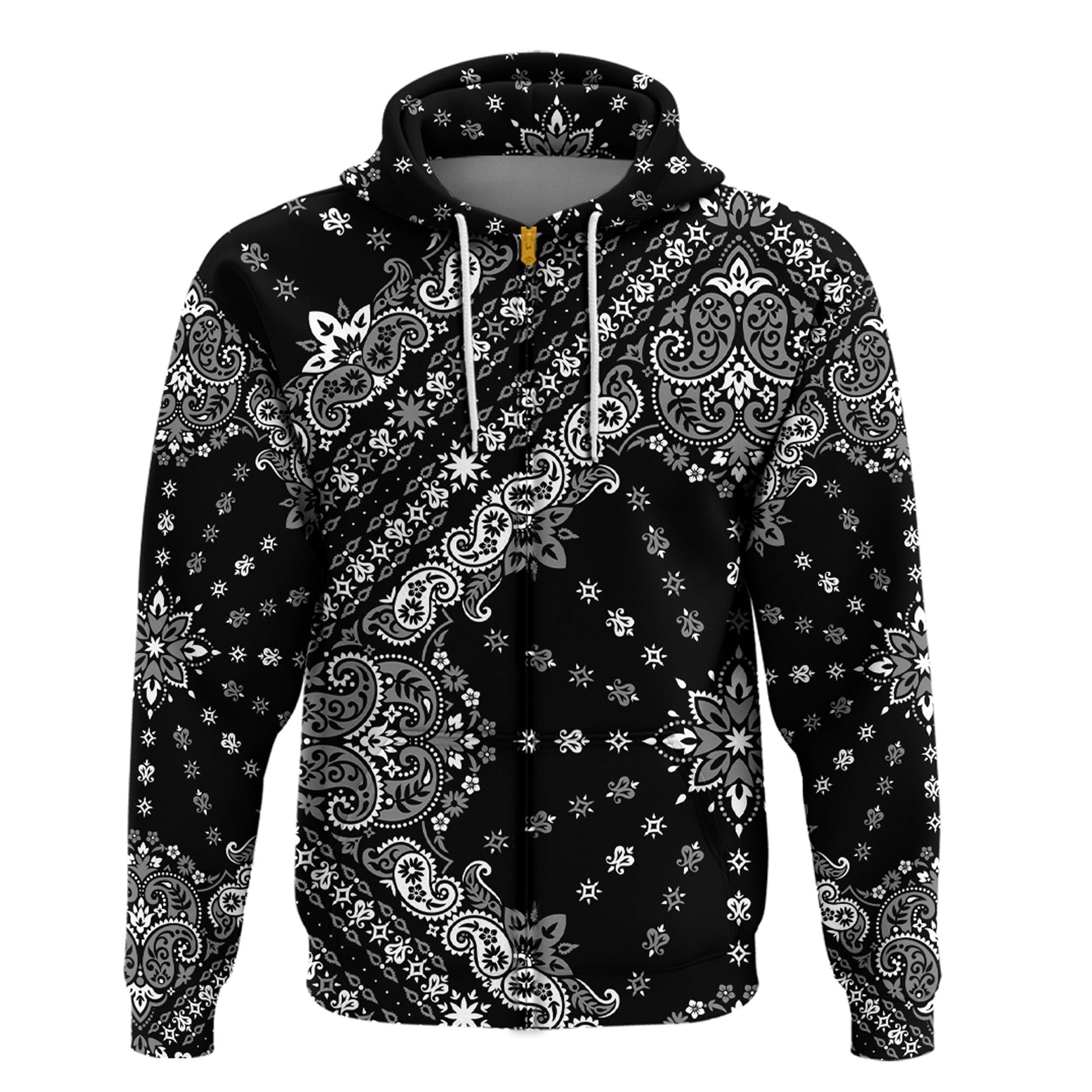 Paisley Bandana Hoodie Pattern Seamless Ver.52 RLT13