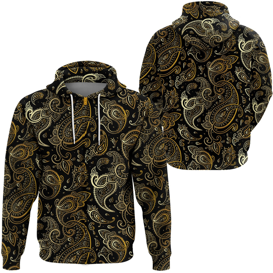 Paisley Bandana Hoodie Pattern Seamless Ver.56 RLT13