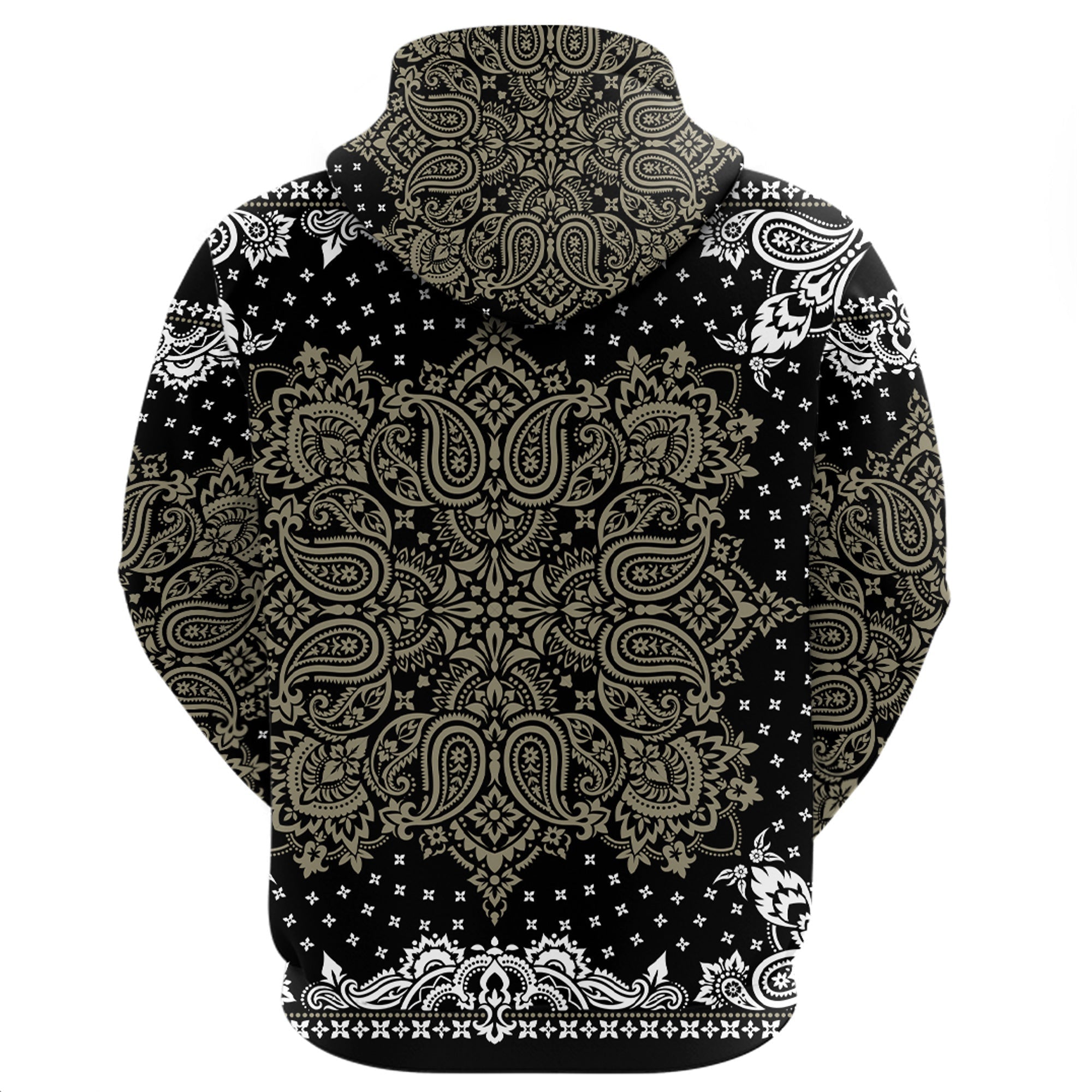 Paisley Bandana Hoodie Pattern Seamless Ver.22 RLT13