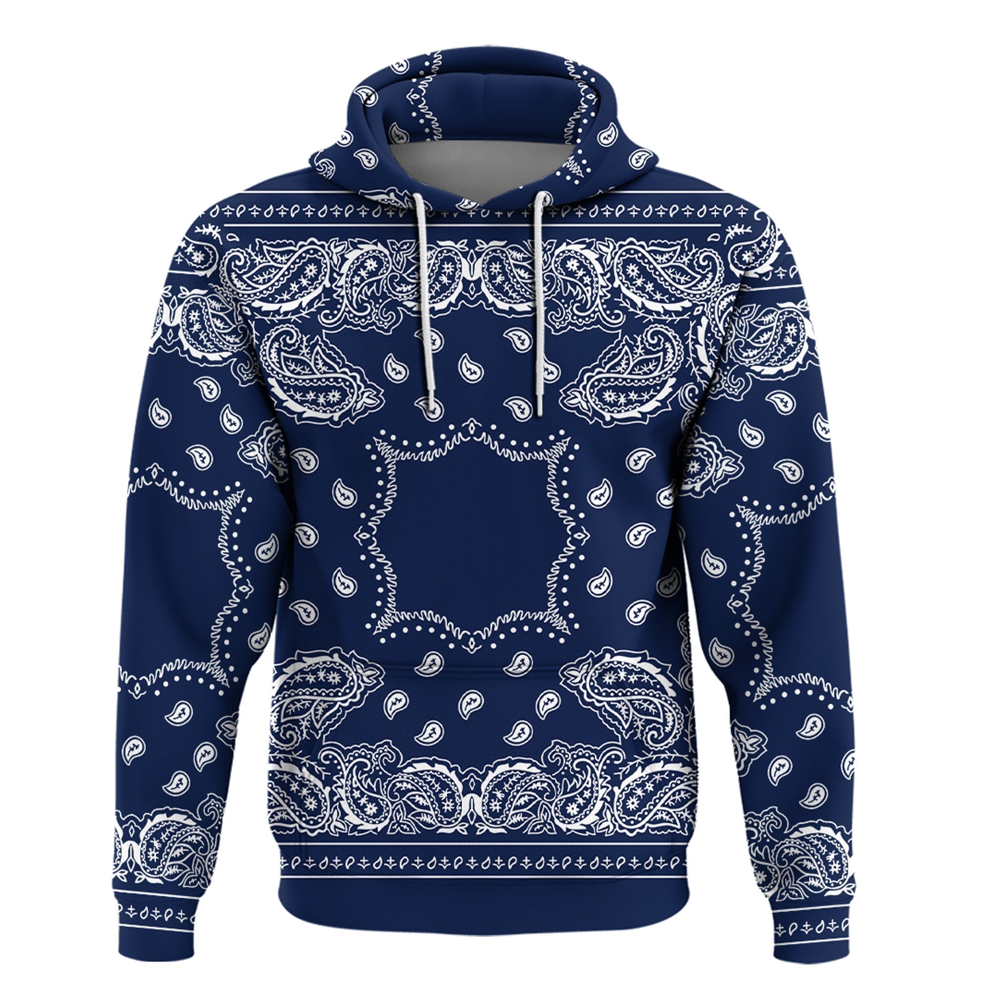 Paisley Bandana Hoodie Pattern Seamless Ver.20 RLT13