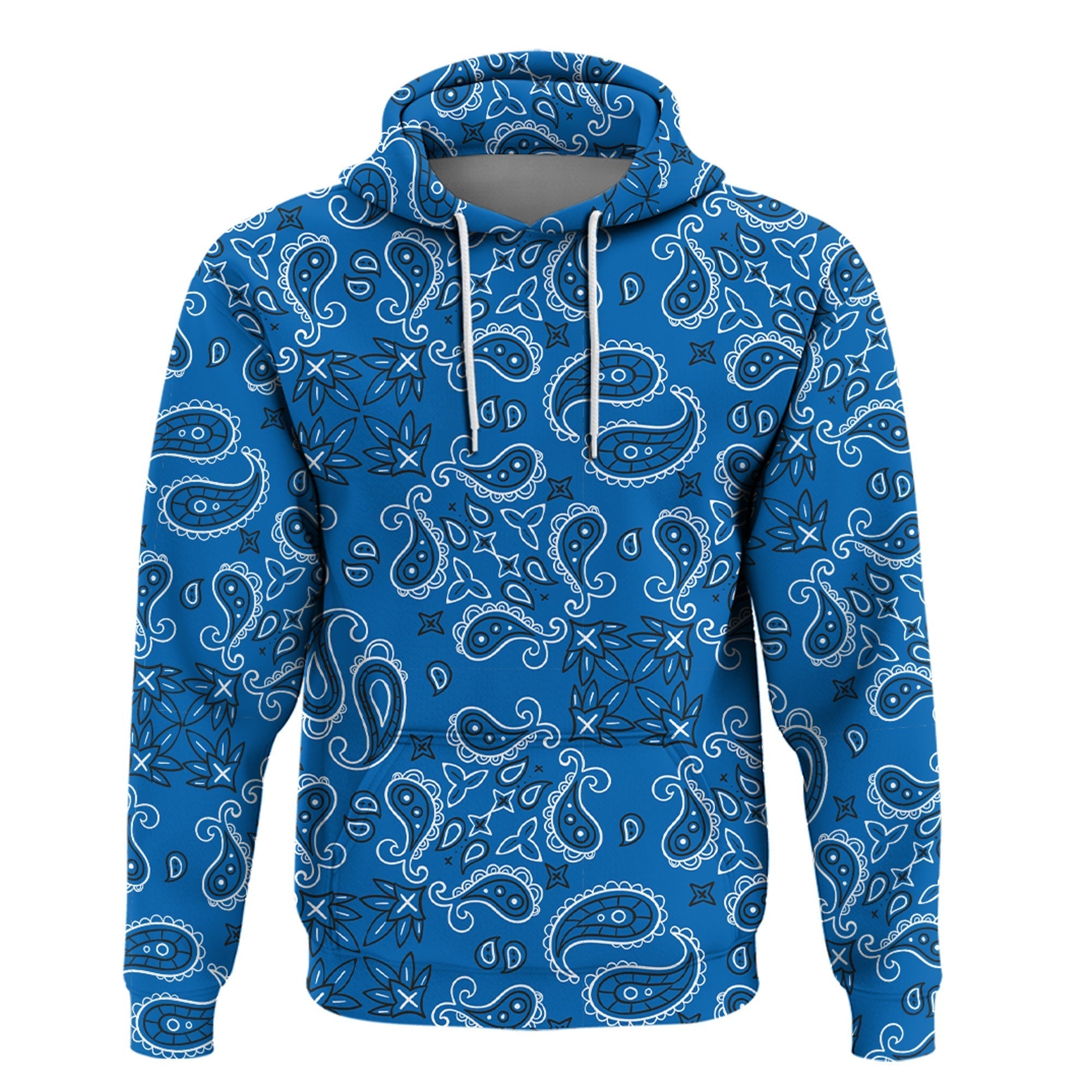 Paisley Bandana Hoodie Pattern Seamless Ver.25 RLT13