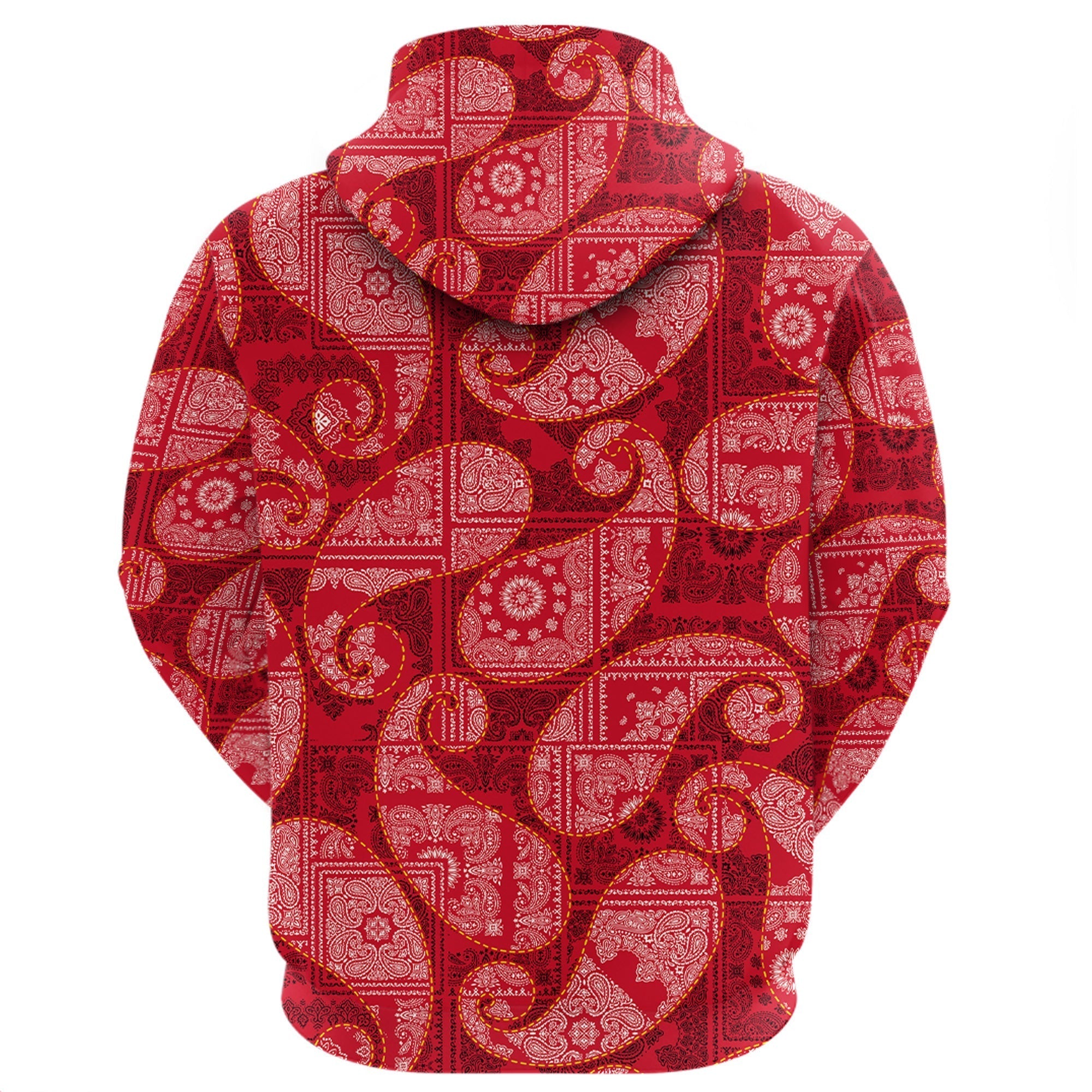 Paisley Bandana Hoodie Pattern Seamless Ver.49 RLT13