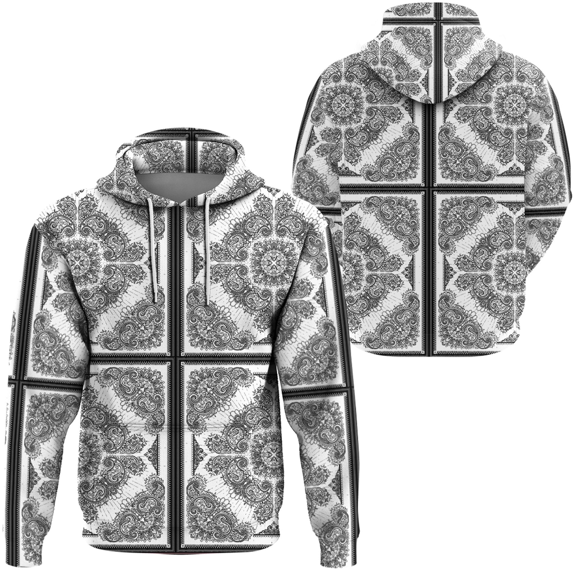 Paisley Bandana Hoodie Pattern Seamless Ver.37 RLT13