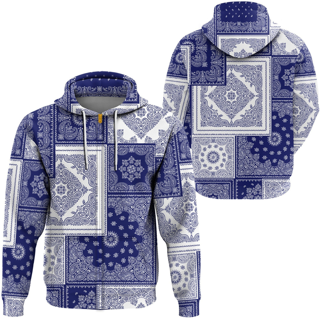 Paisley Bandana Hoodie Pattern Seamless Ver.36 RLT13