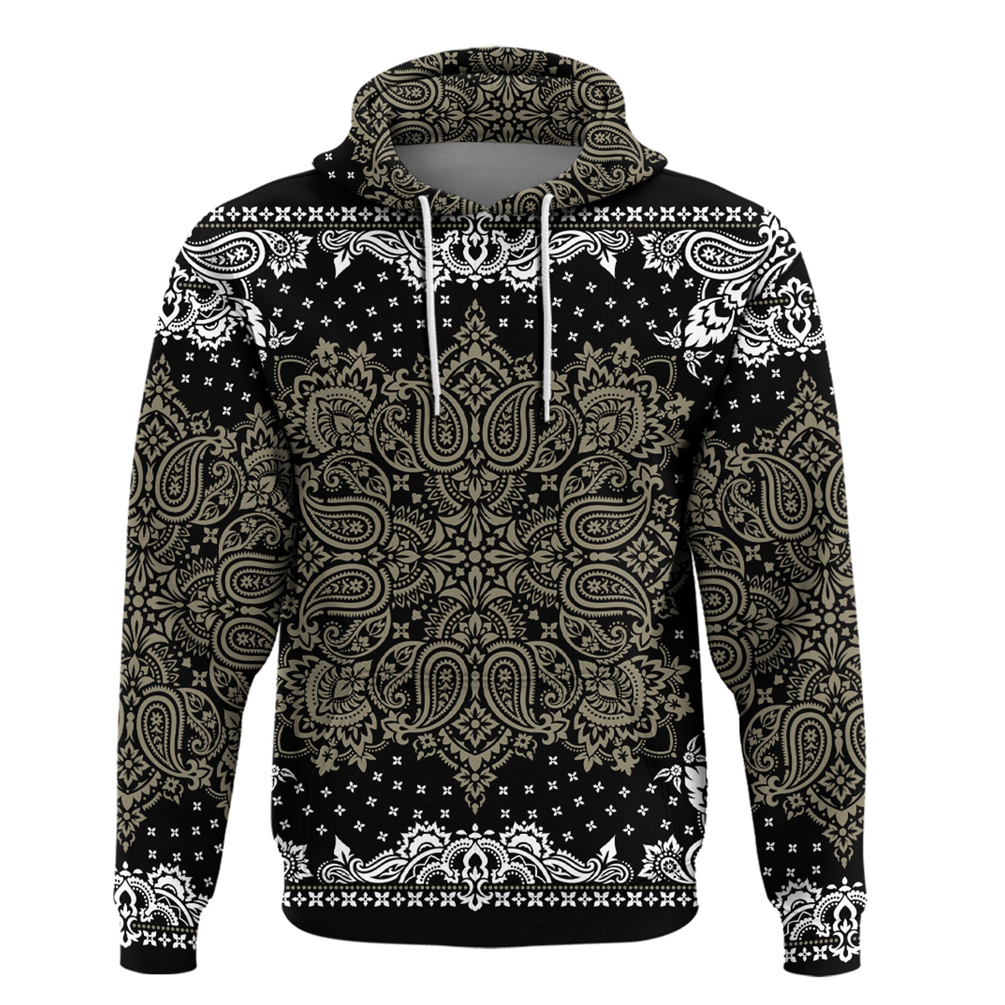 Paisley Bandana Hoodie Pattern Seamless Ver.22 RLT13