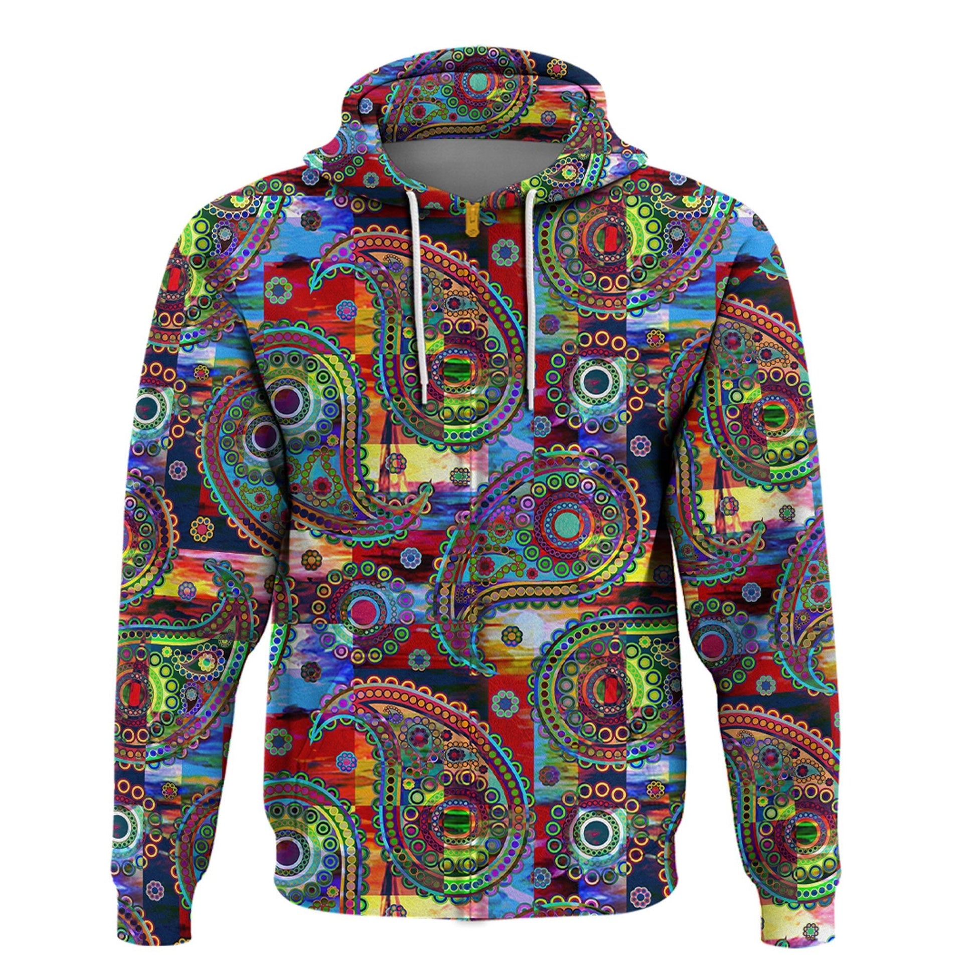 Paisley Bandana Hoodie Pattern Seamless Ver.31 RLT13