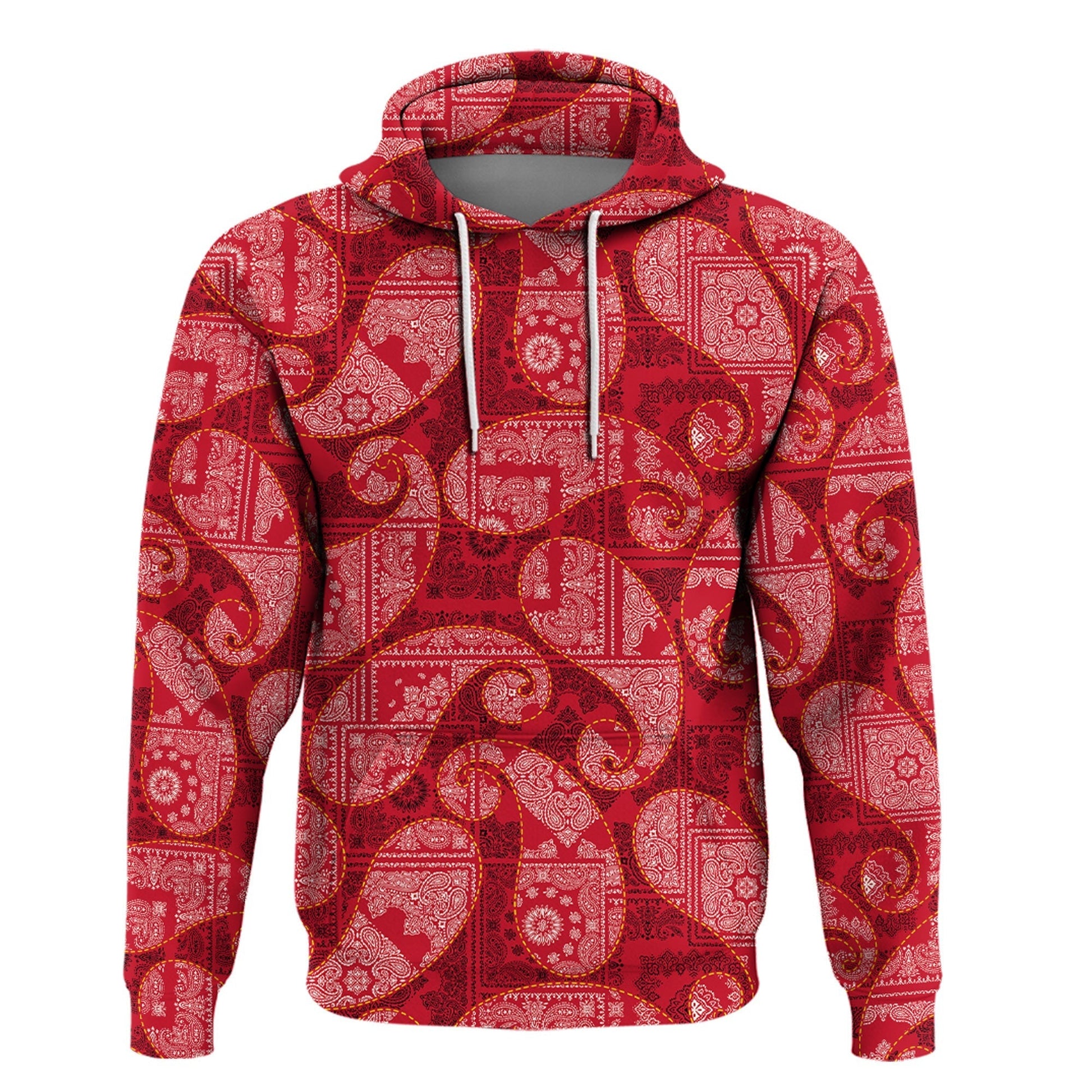 Paisley Bandana Hoodie Pattern Seamless Ver.49 RLT13