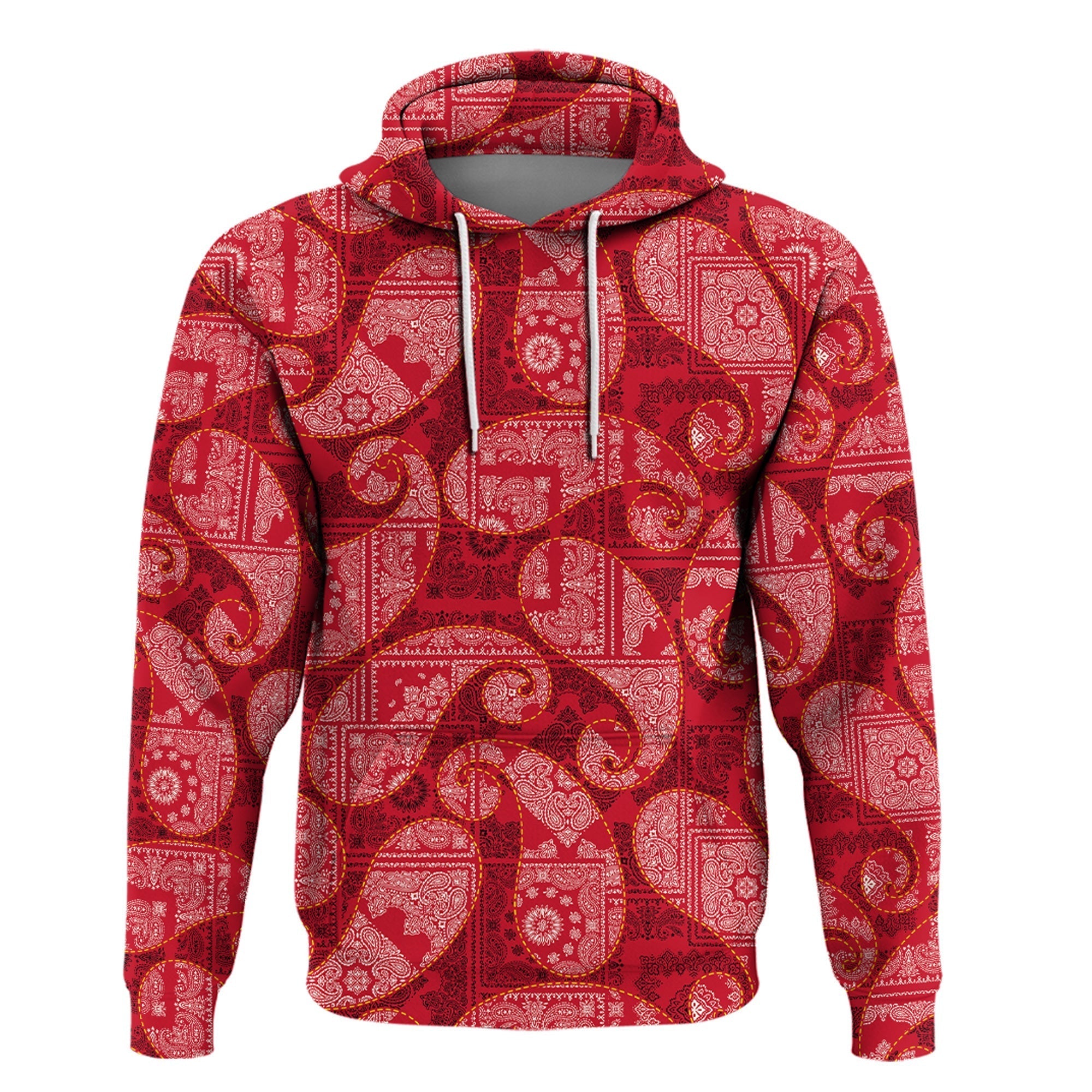Paisley Bandana Hoodie Pattern Seamless Ver.49 RLT13
