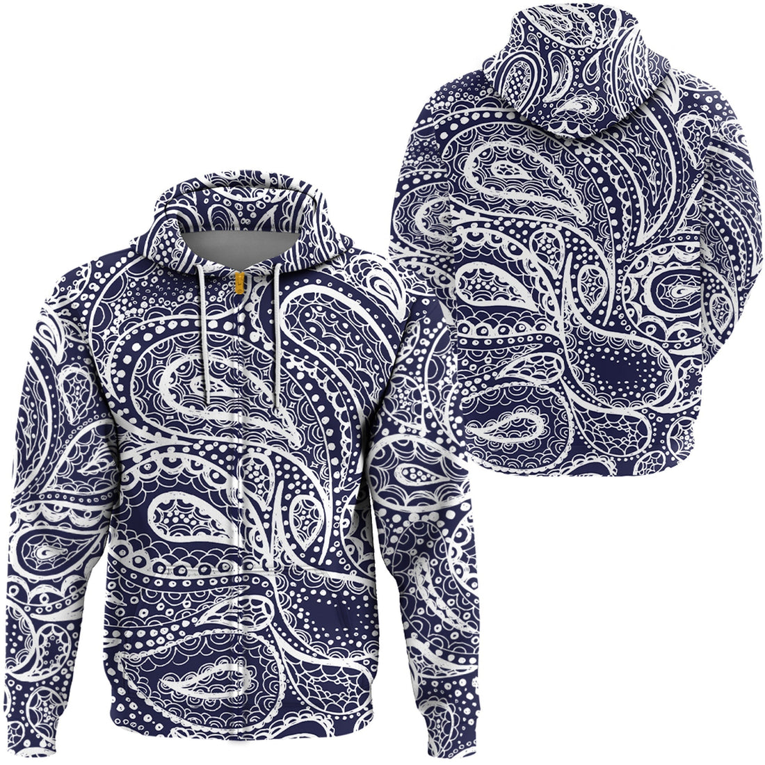 Paisley Bandana Hoodie Pattern Seamless Ver.40 RLT13