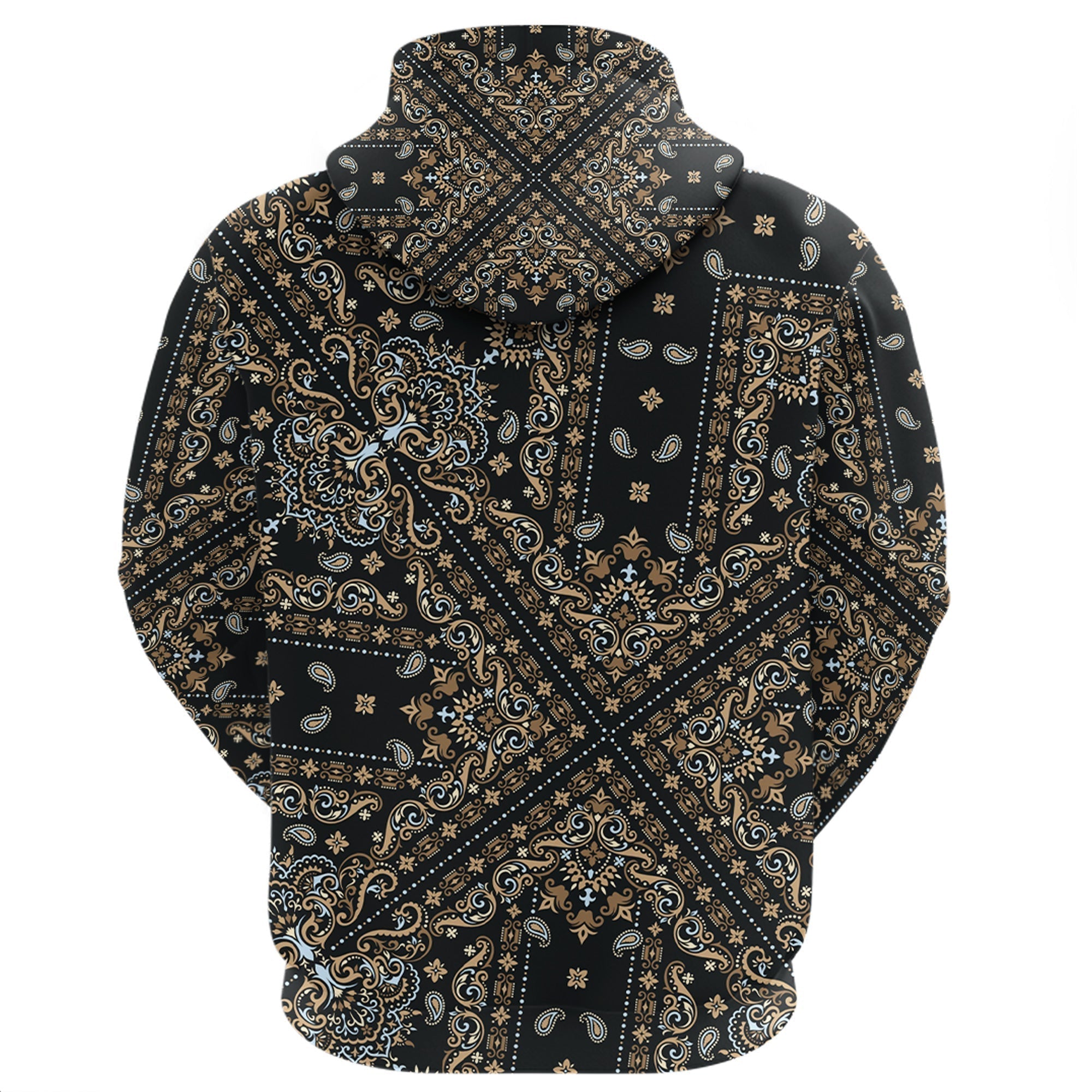 Paisley Bandana Hoodie Pattern Seamless Ver.46 RLT13