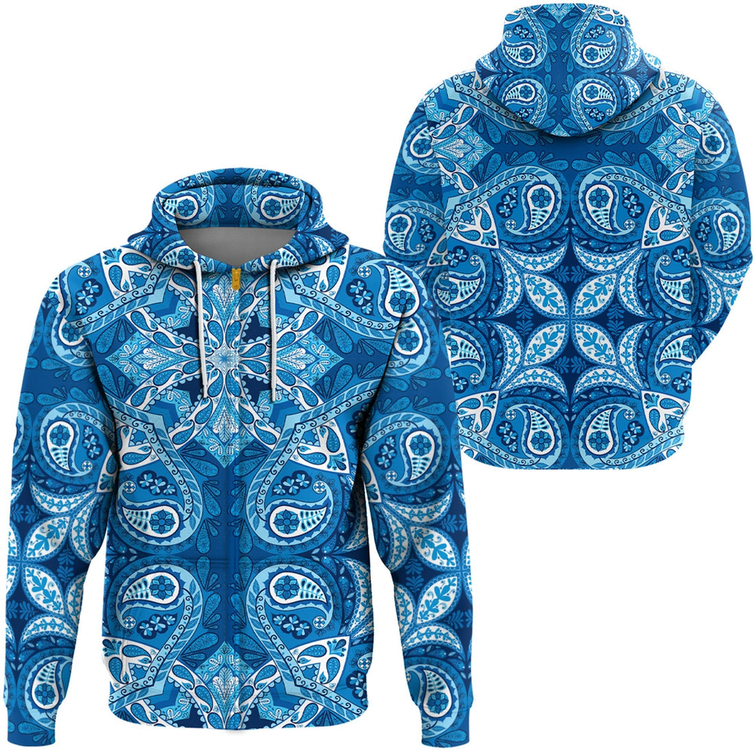 Paisley Bandana Hoodie Pattern Seamless Ver.34 RLT13