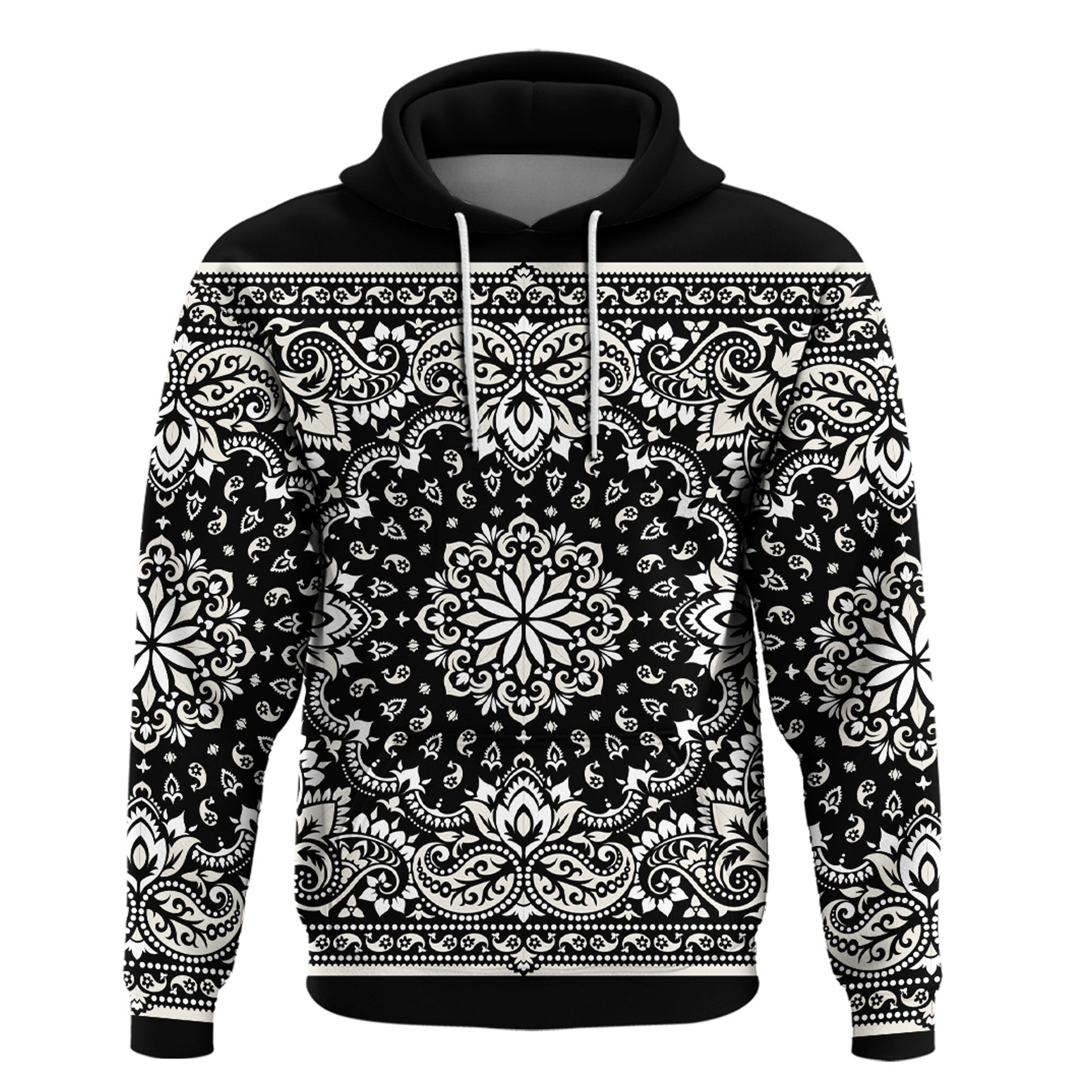 Paisley Bandana Hoodie Pattern Seamless Ver.62 RLT13