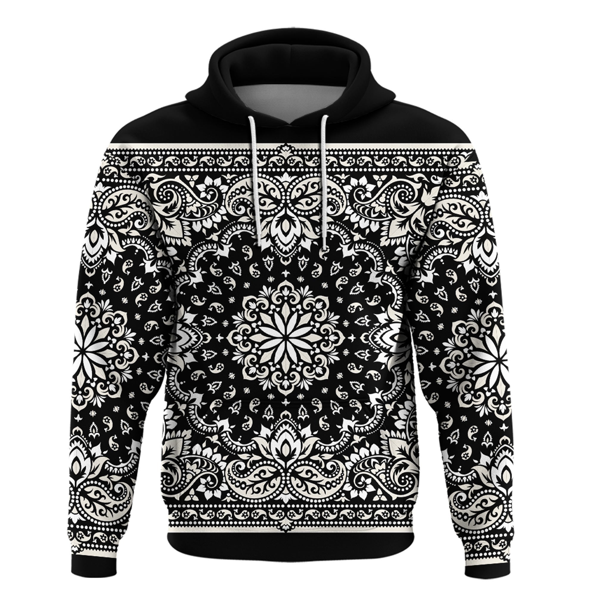 Paisley Bandana Hoodie Pattern Seamless Ver.62 RLT13