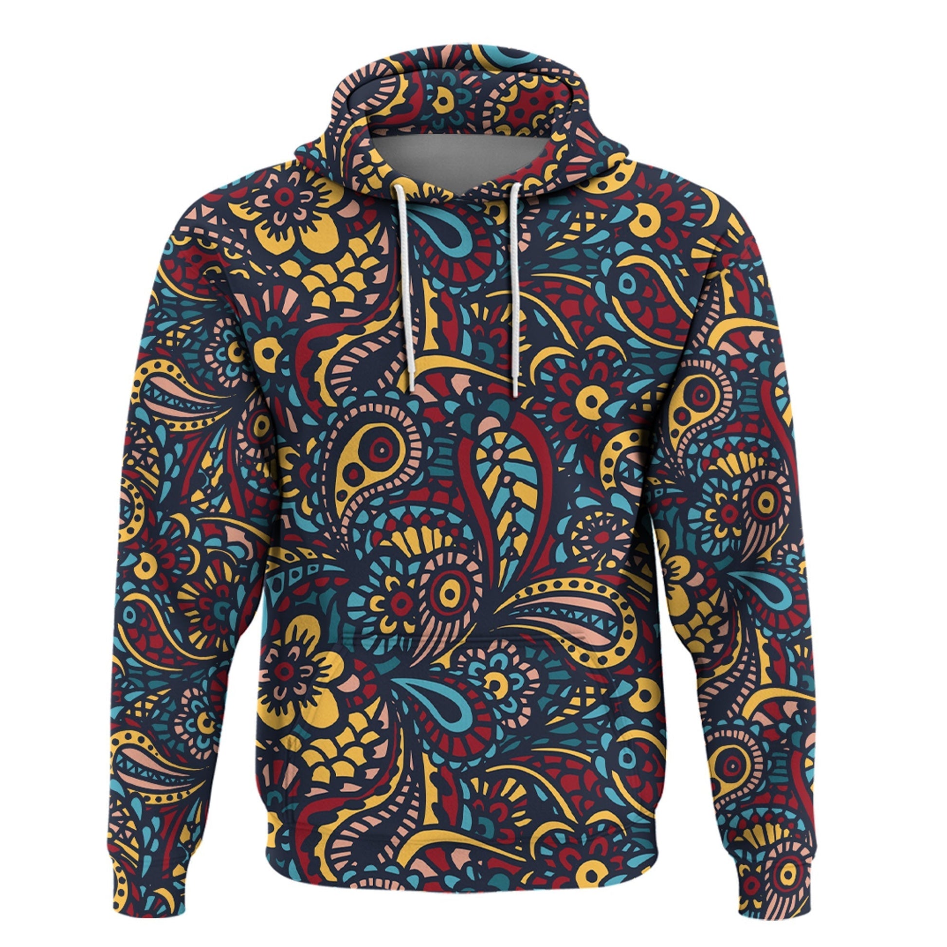 Paisley Bandana Hoodie Pattern Seamless Ver.24 RLT13