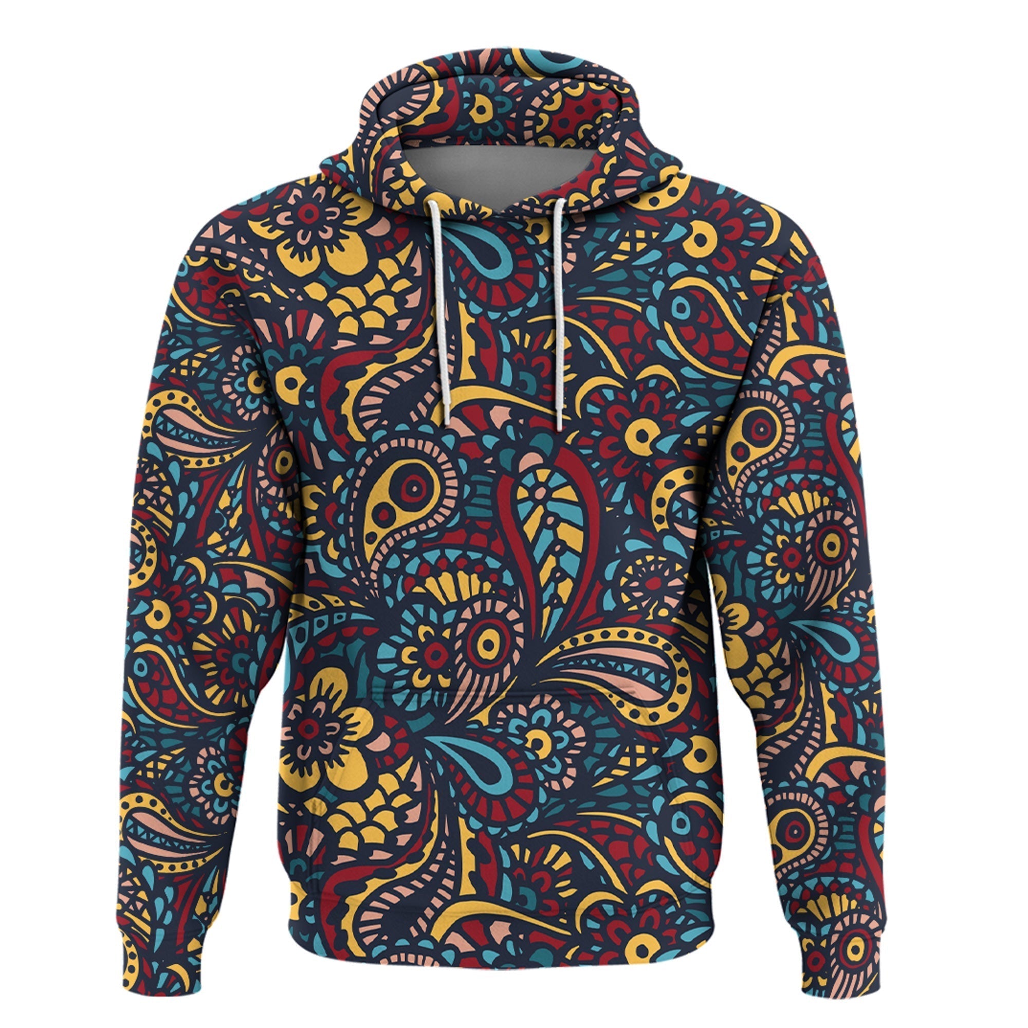 Paisley Bandana Hoodie Pattern Seamless Ver.24 RLT13