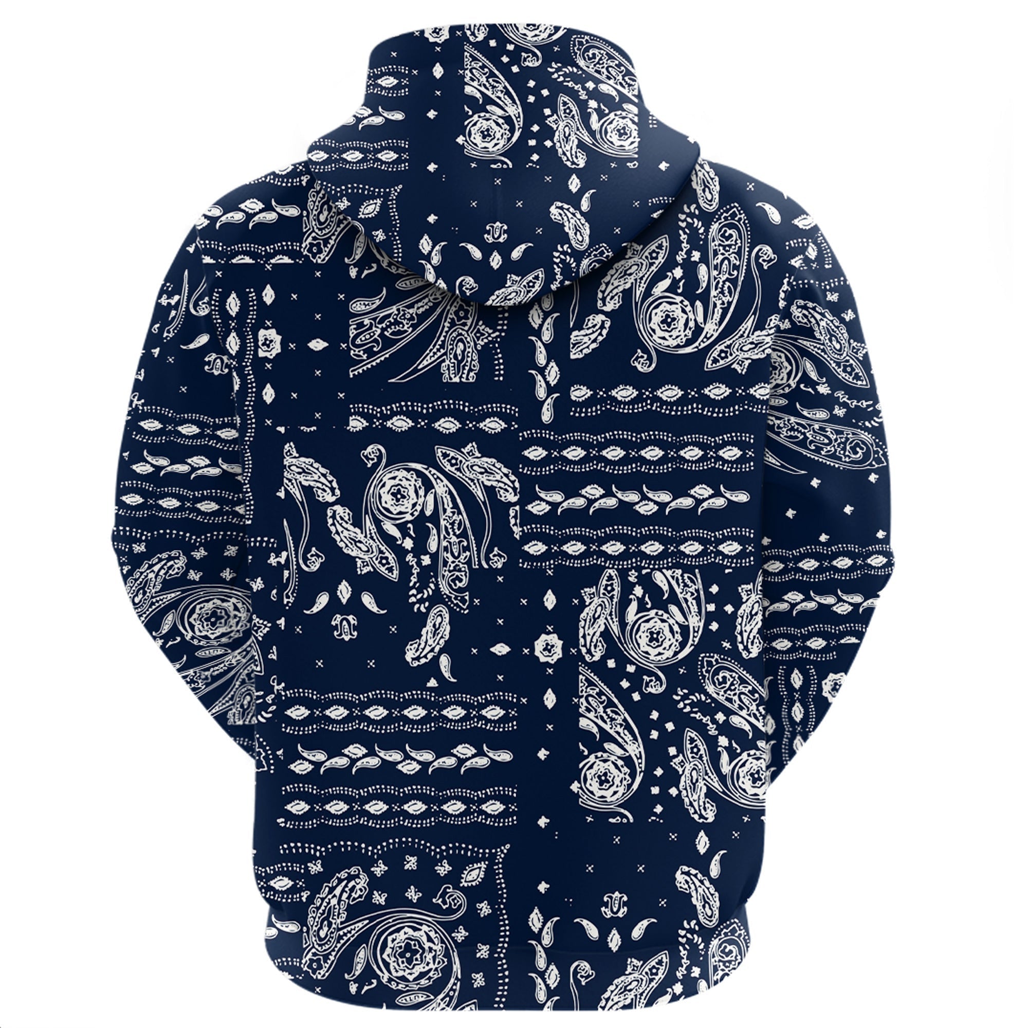 Paisley Bandana Hoodie Pattern Seamless Ver.39 RLT13