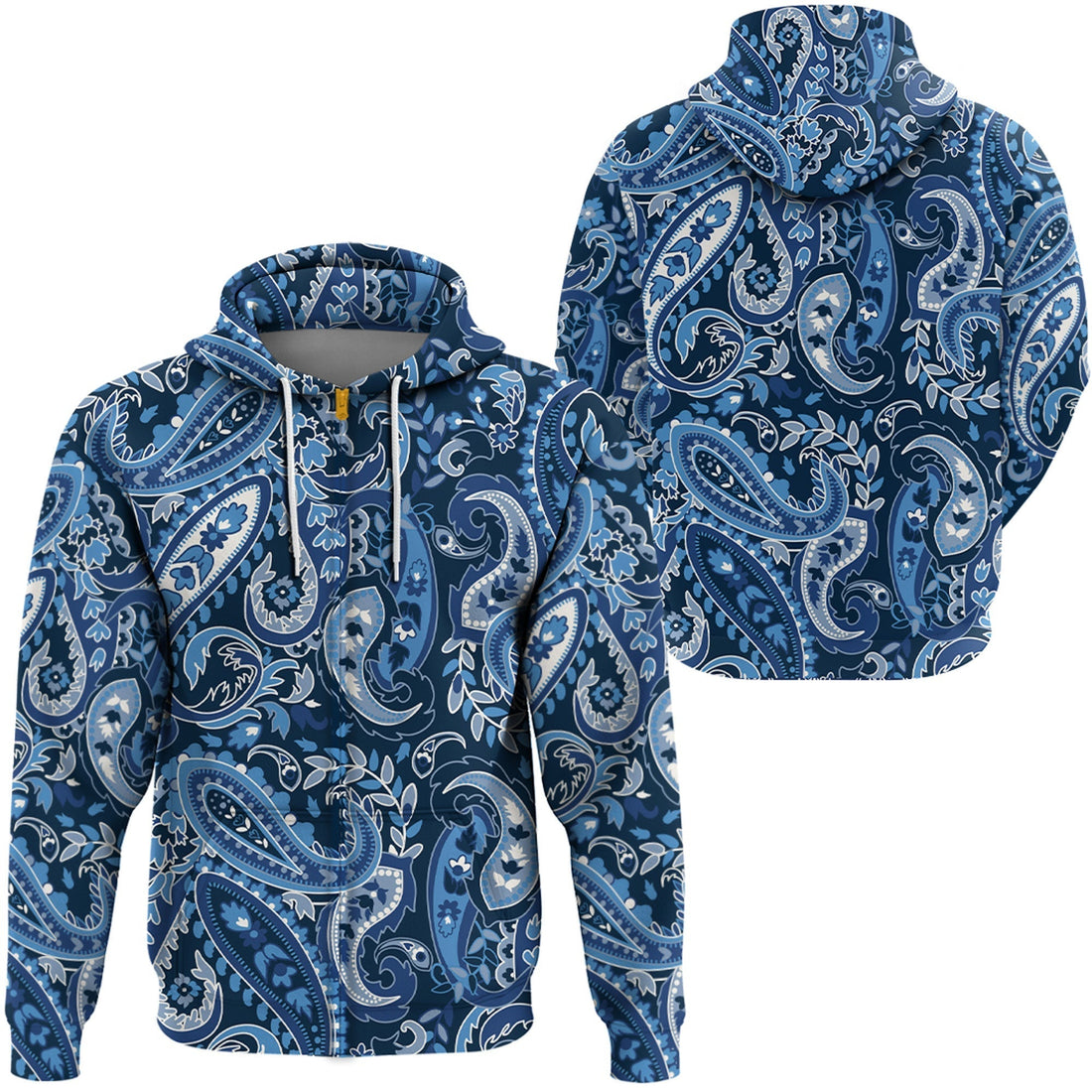 Paisley Bandana Hoodie Pattern Seamless Ver.42 RLT13