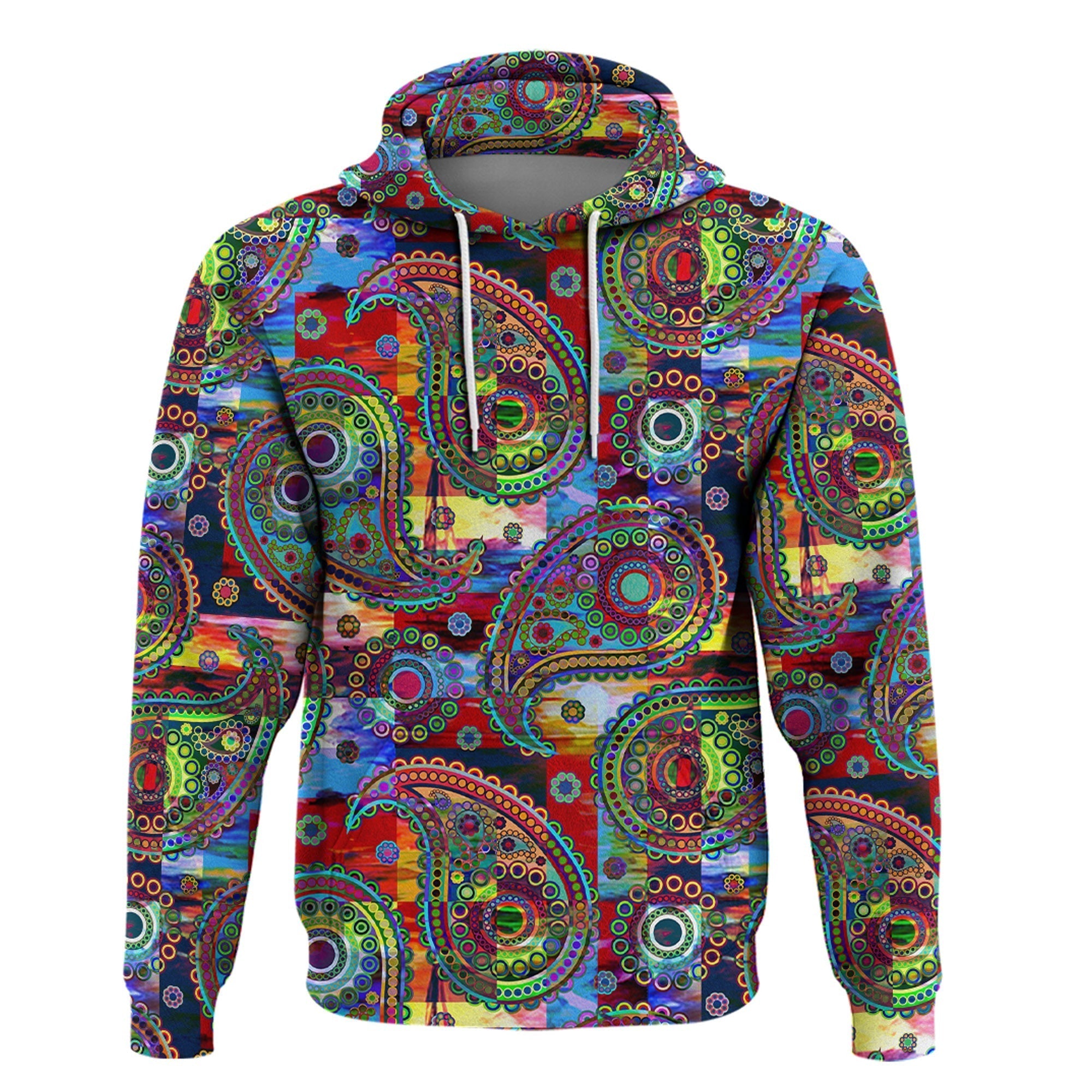 Paisley Bandana Hoodie Pattern Seamless Ver.31 RLT13