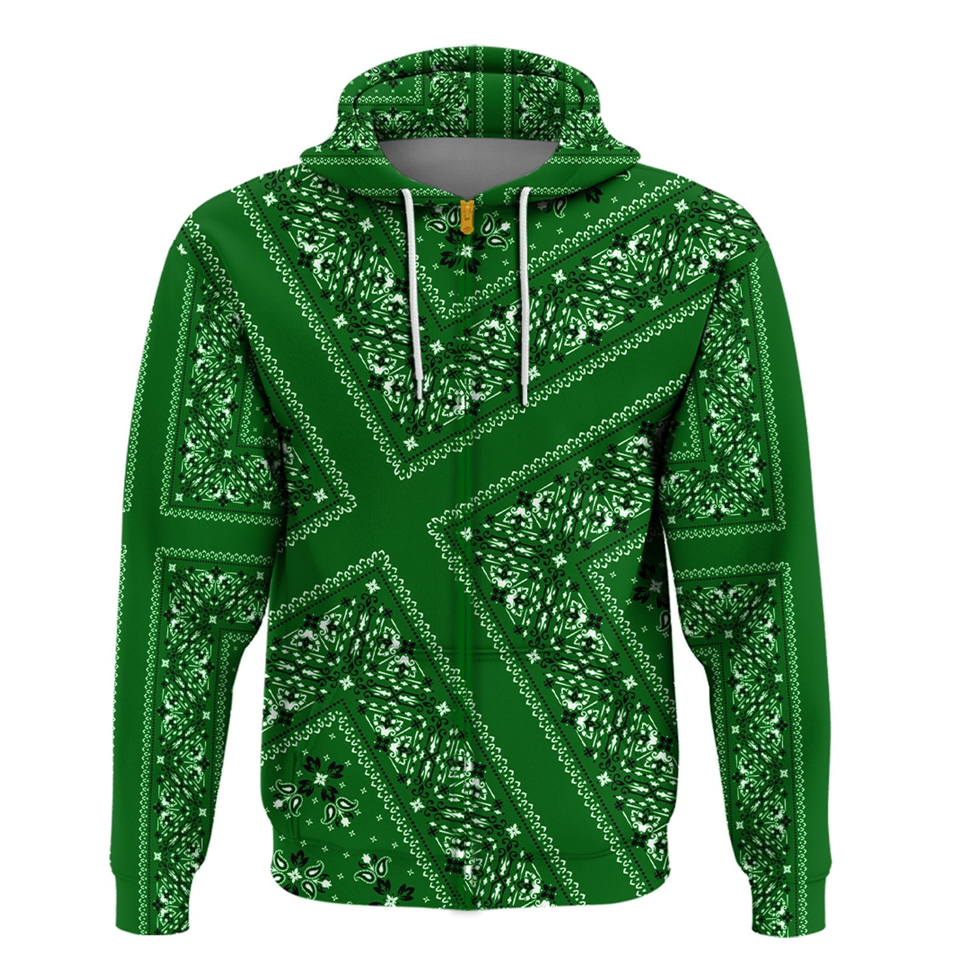 Paisley Bandana Hoodie Pattern Seamless Ver.72 RLT13