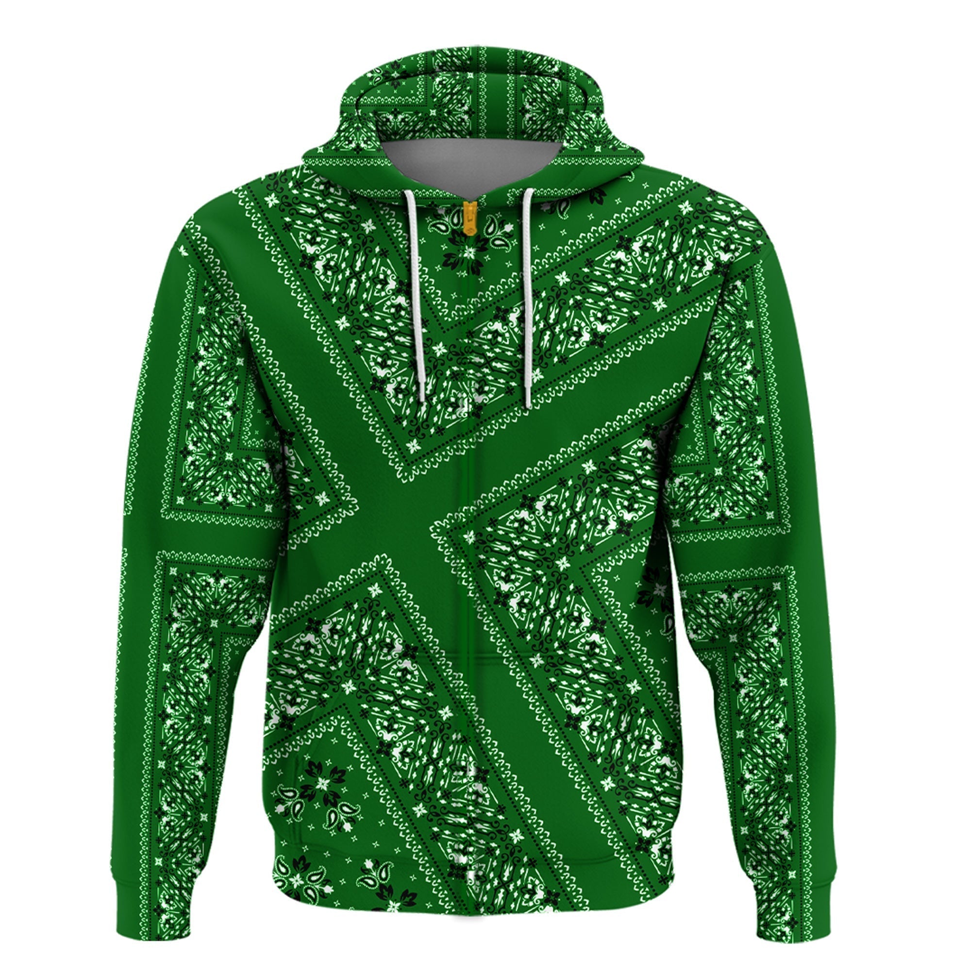 Paisley Bandana Hoodie Pattern Seamless Ver.72 RLT13