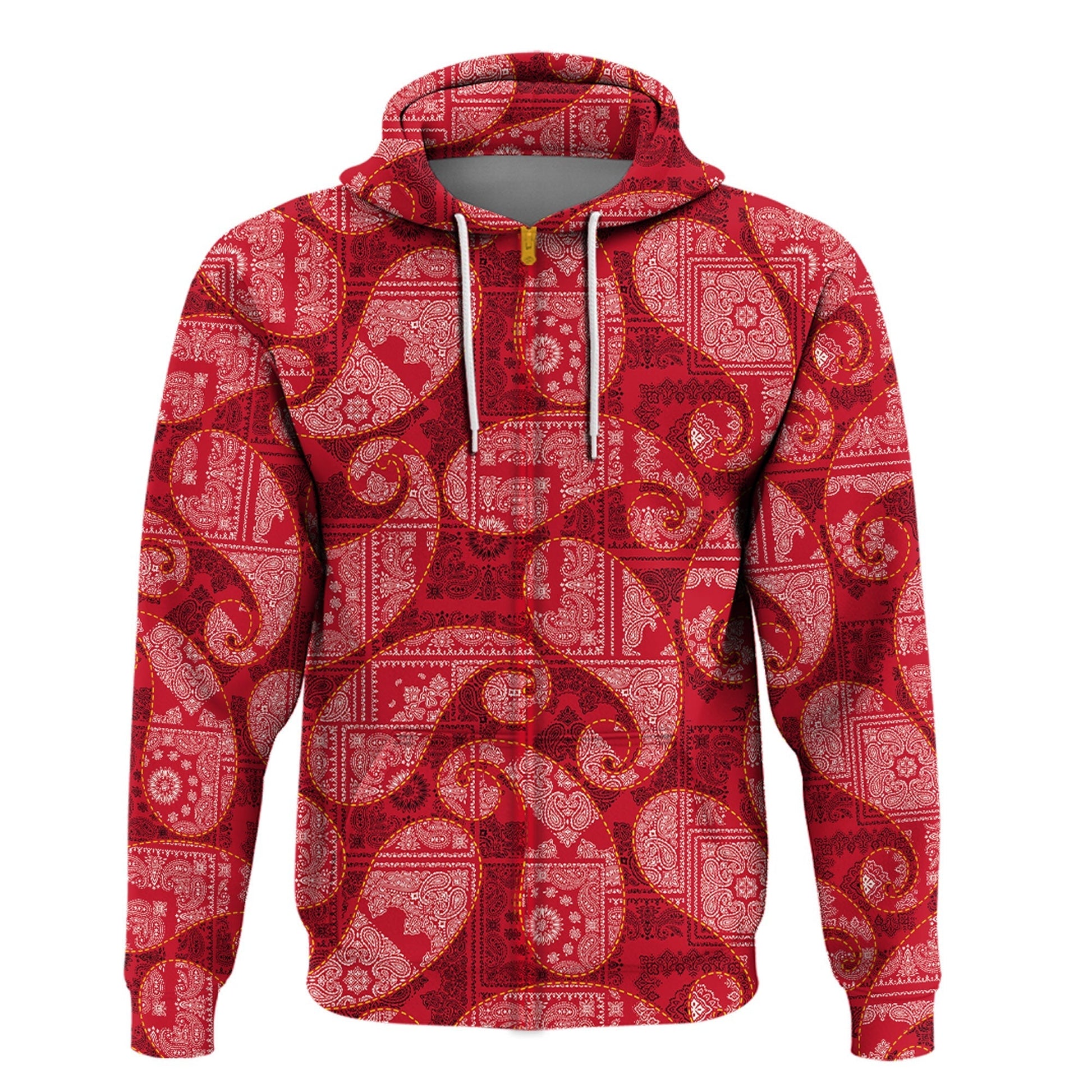 Paisley Bandana Hoodie Pattern Seamless Ver.49 RLT13
