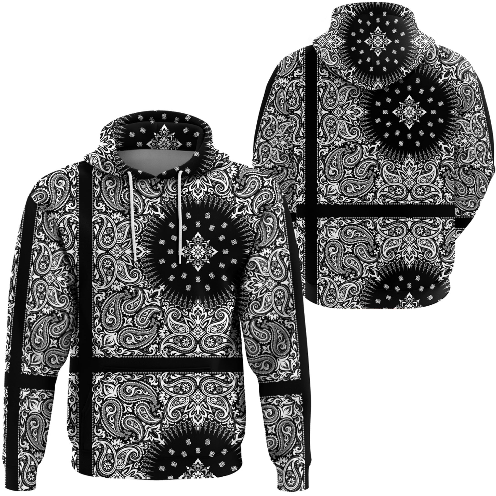 Paisley Bandana Hoodie Pattern Seamless Ver.50 RLT13