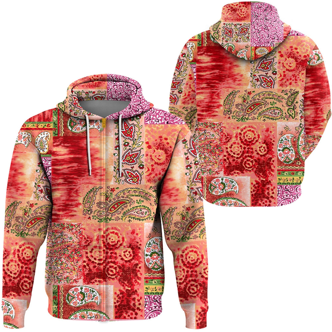 Paisley Bandana Hoodie Pattern Seamless Ver.30 RLT13